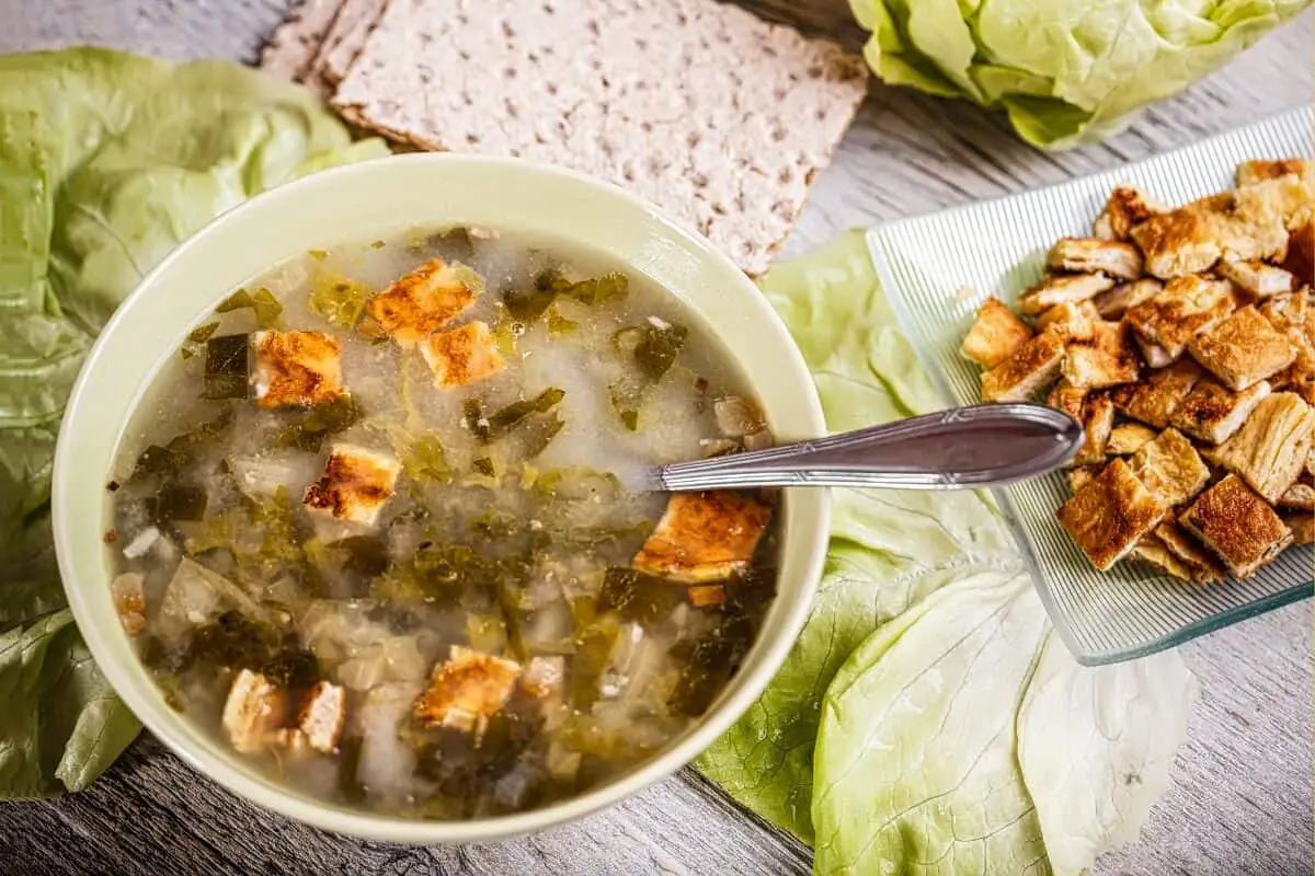 French Lettuce Soup Recipe