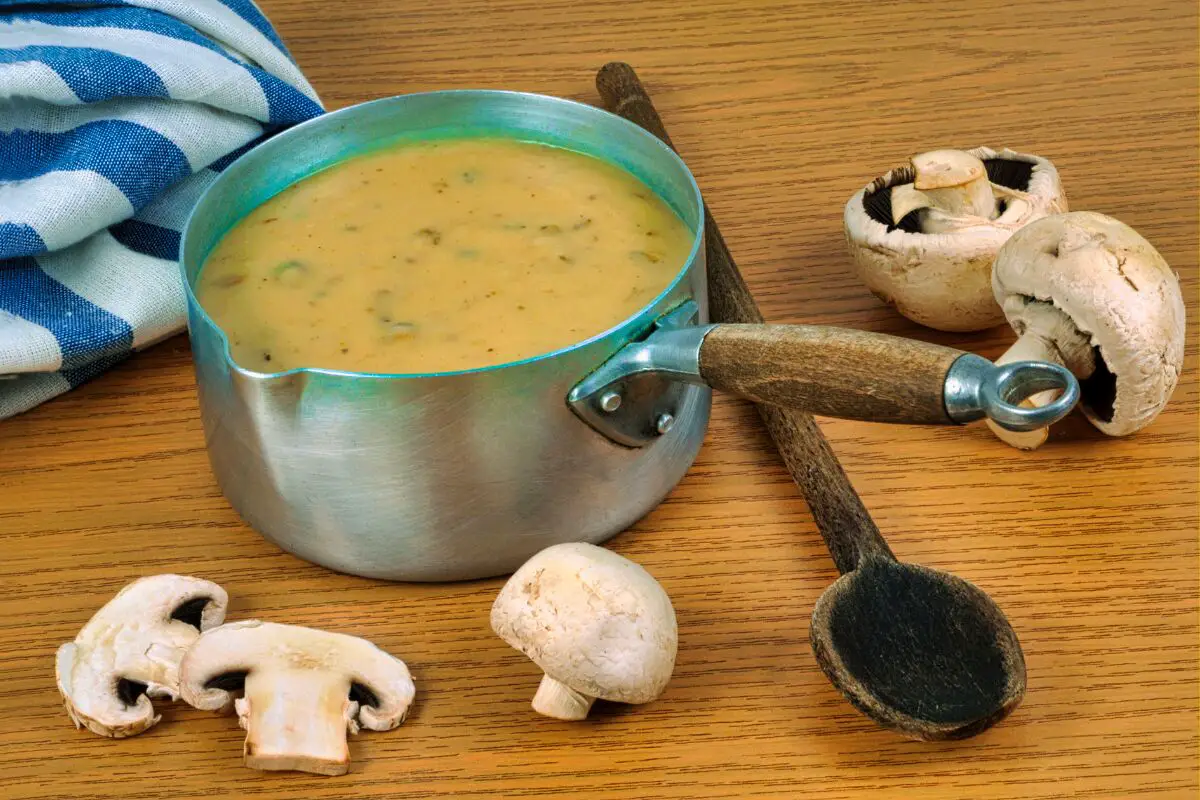 Authentic French Soup Recipe - Soupe Aux Champignons Recipe