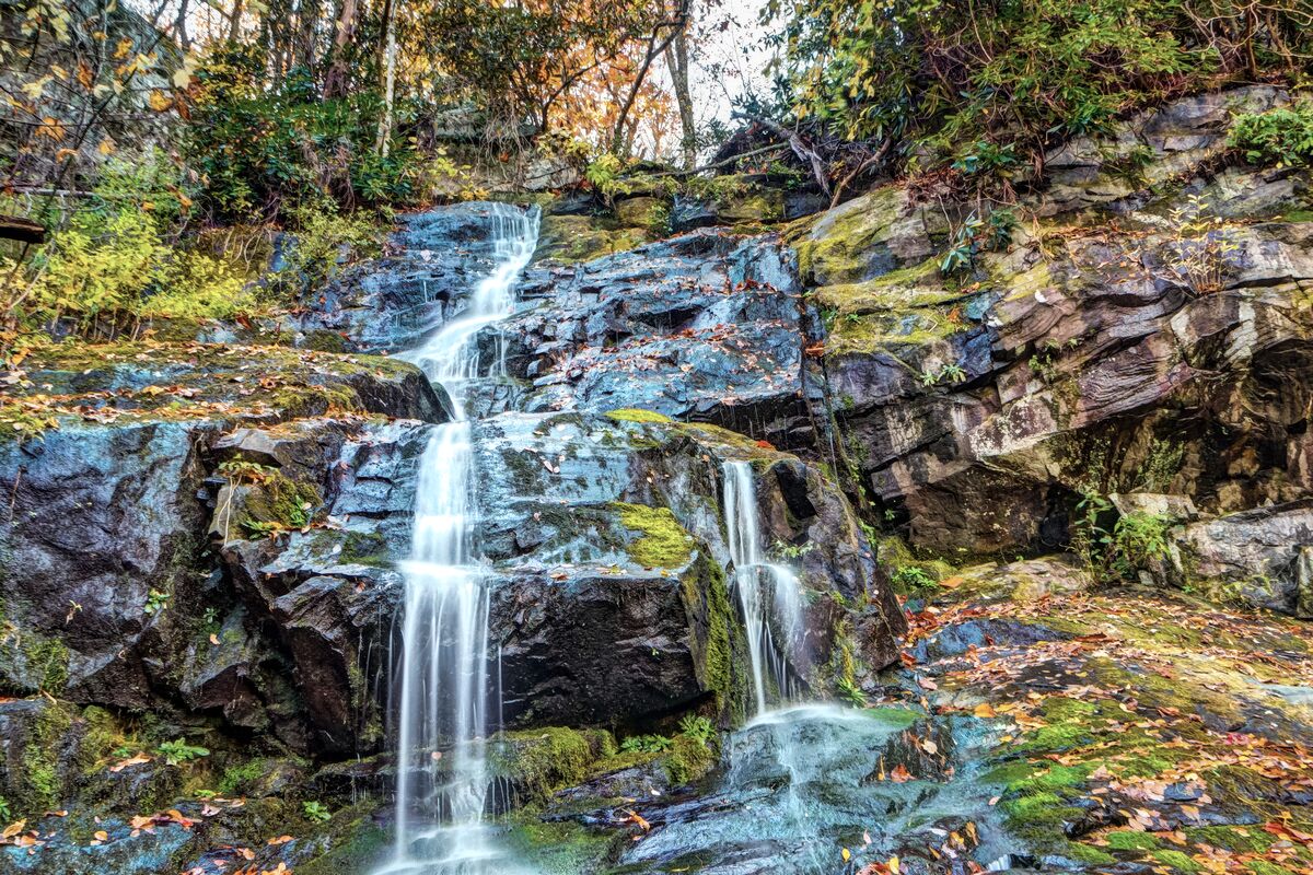 Hen Wallow Falls - Waterfalls in Great Smoky Mountain National Park