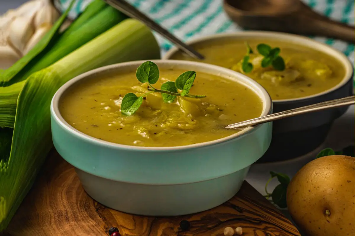 Authentic French Soup Recipe - Potato Leek Soup Recipe