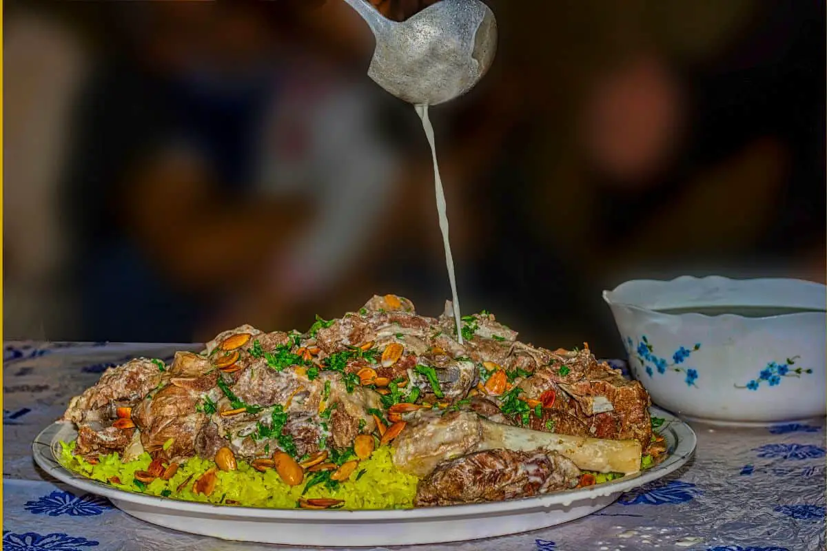 Jordanian Recipes - Jordanian Mansaf Chicken