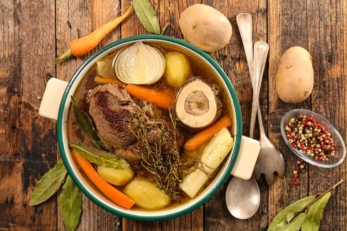 Authentic French Soup Recipe - Pot Au Feu (French Beef Stew) Recipe