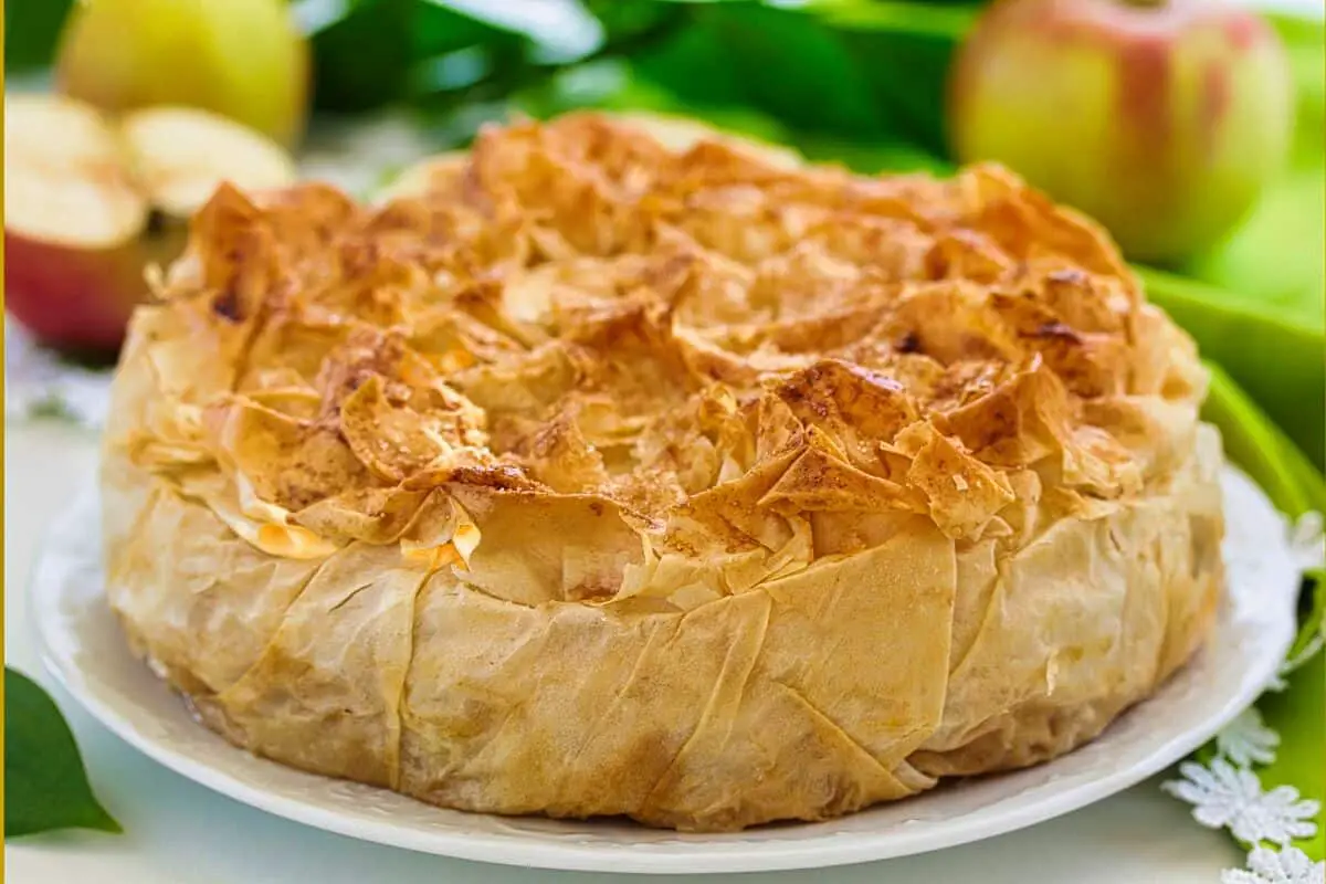 Bosnian Breakfast Food - Phyllo Dough Bosnian Breakfast Food