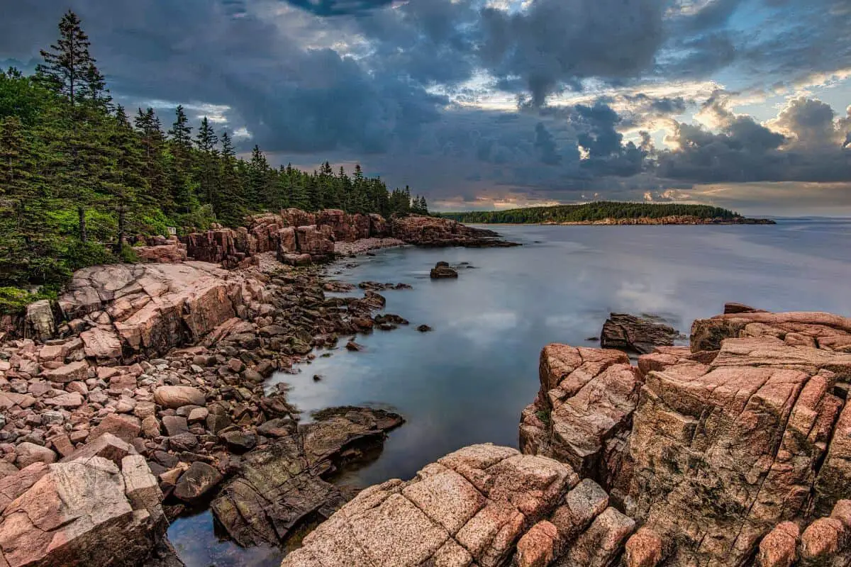 Bay Road Acadia National Park