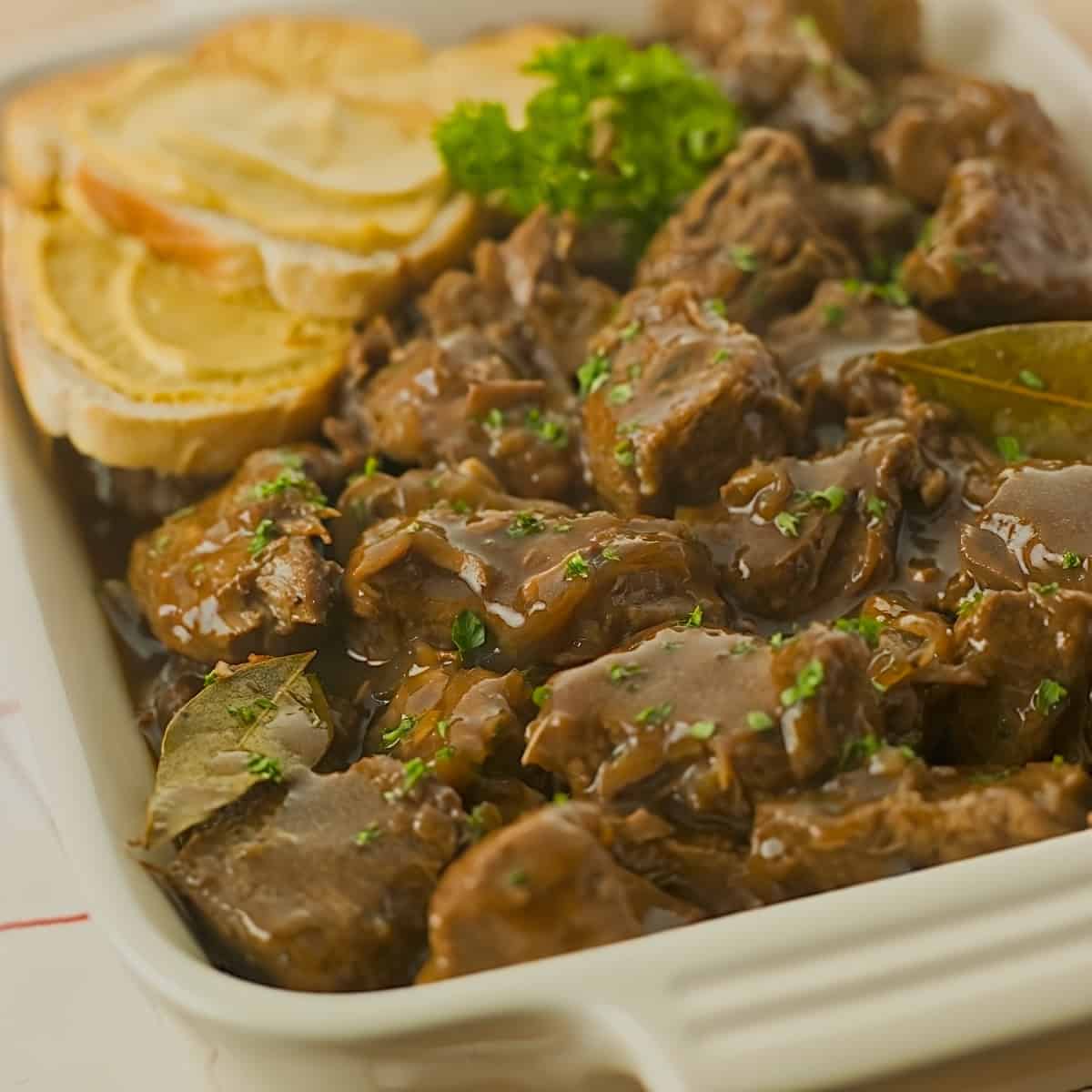 1. Belgian Beef Carbonnade - traditional Belgian recipes