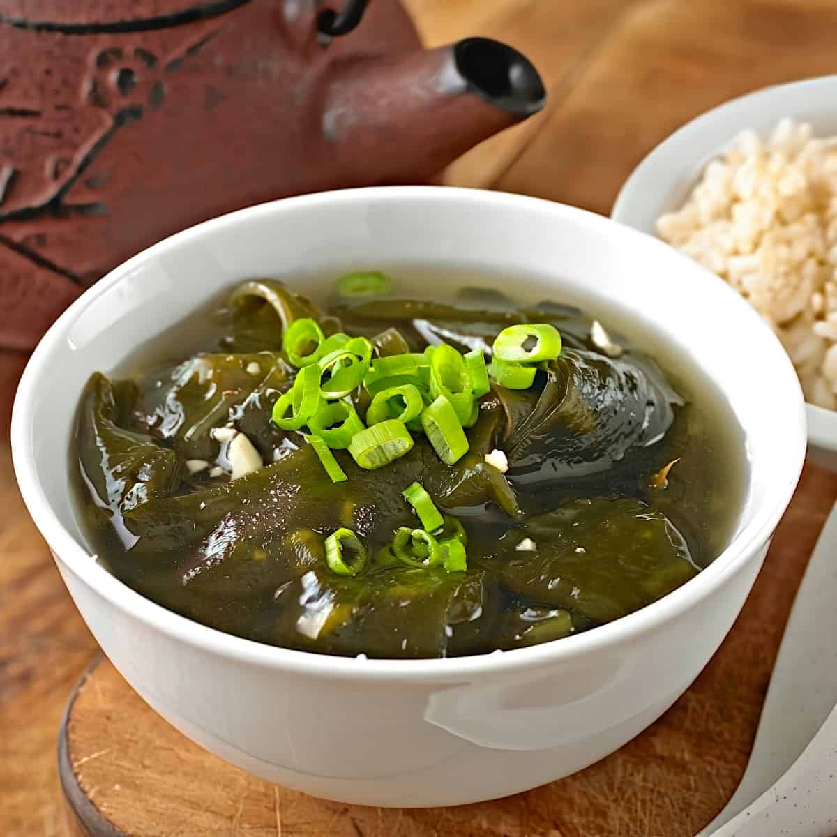 1. Instant Pot Korean Seaweed Soup