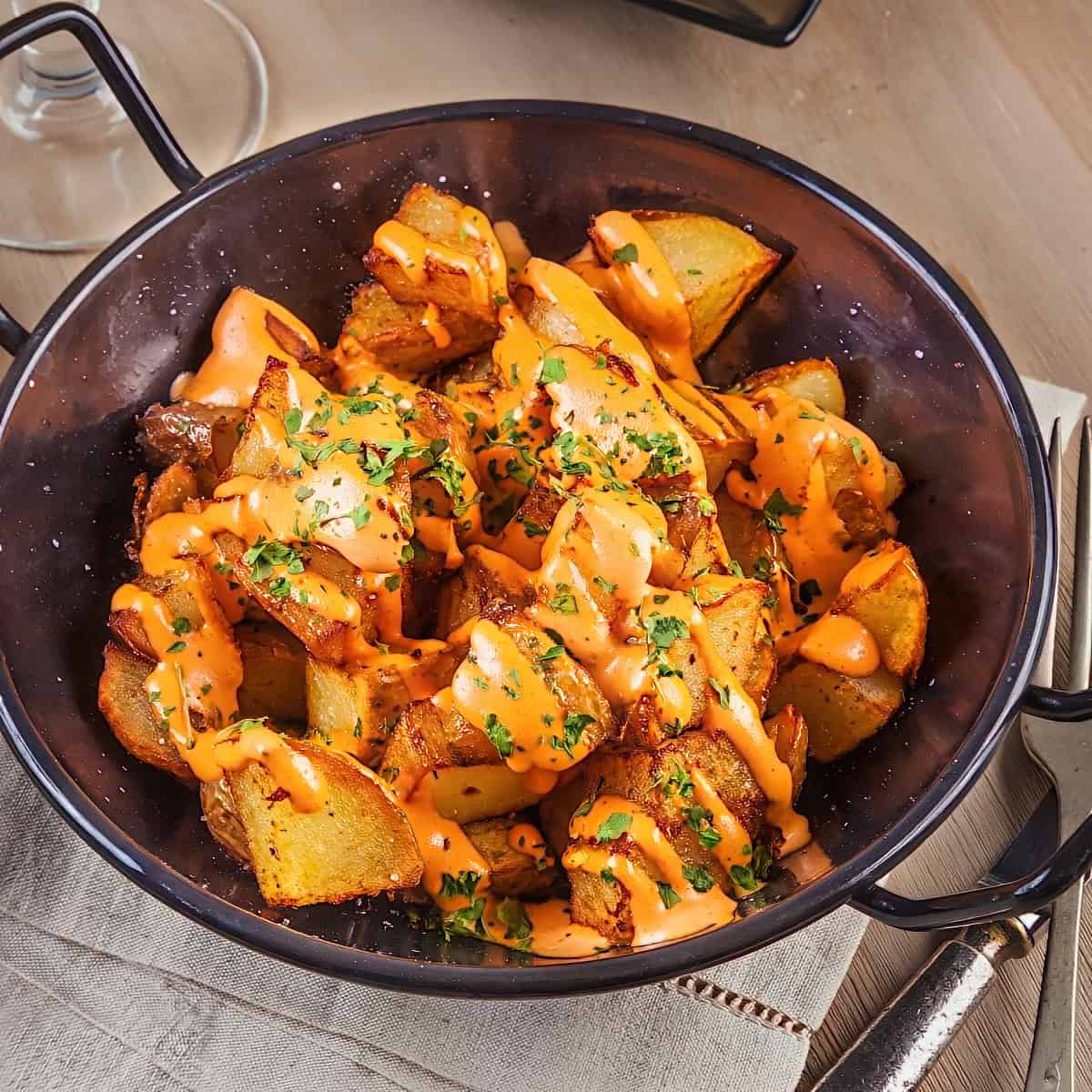 12. Patatas Bravas