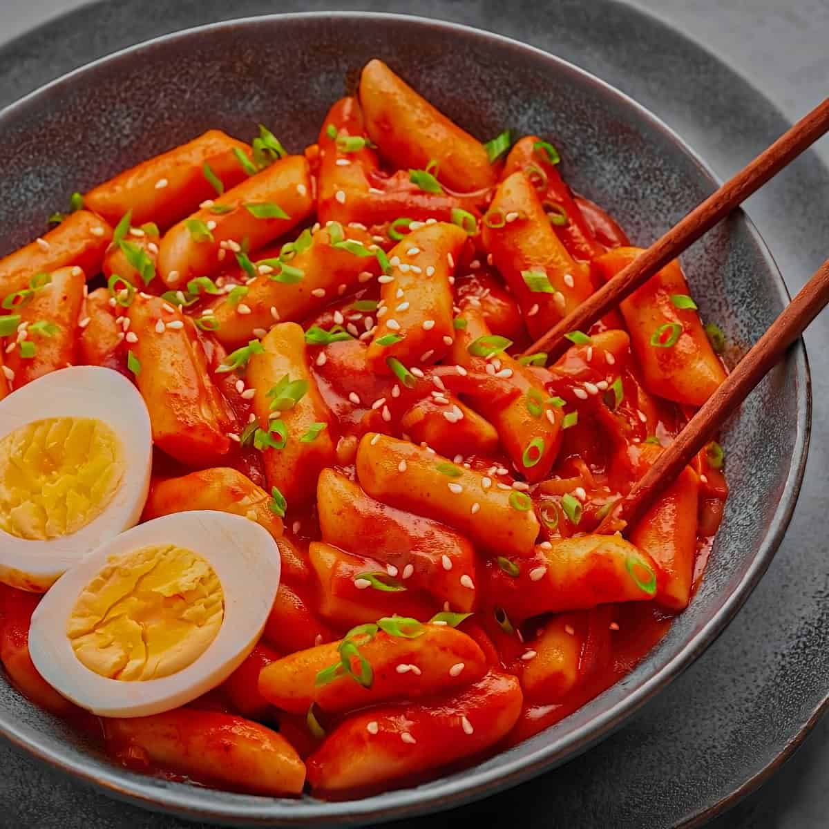 13. Spicy Korean Rice Cakes