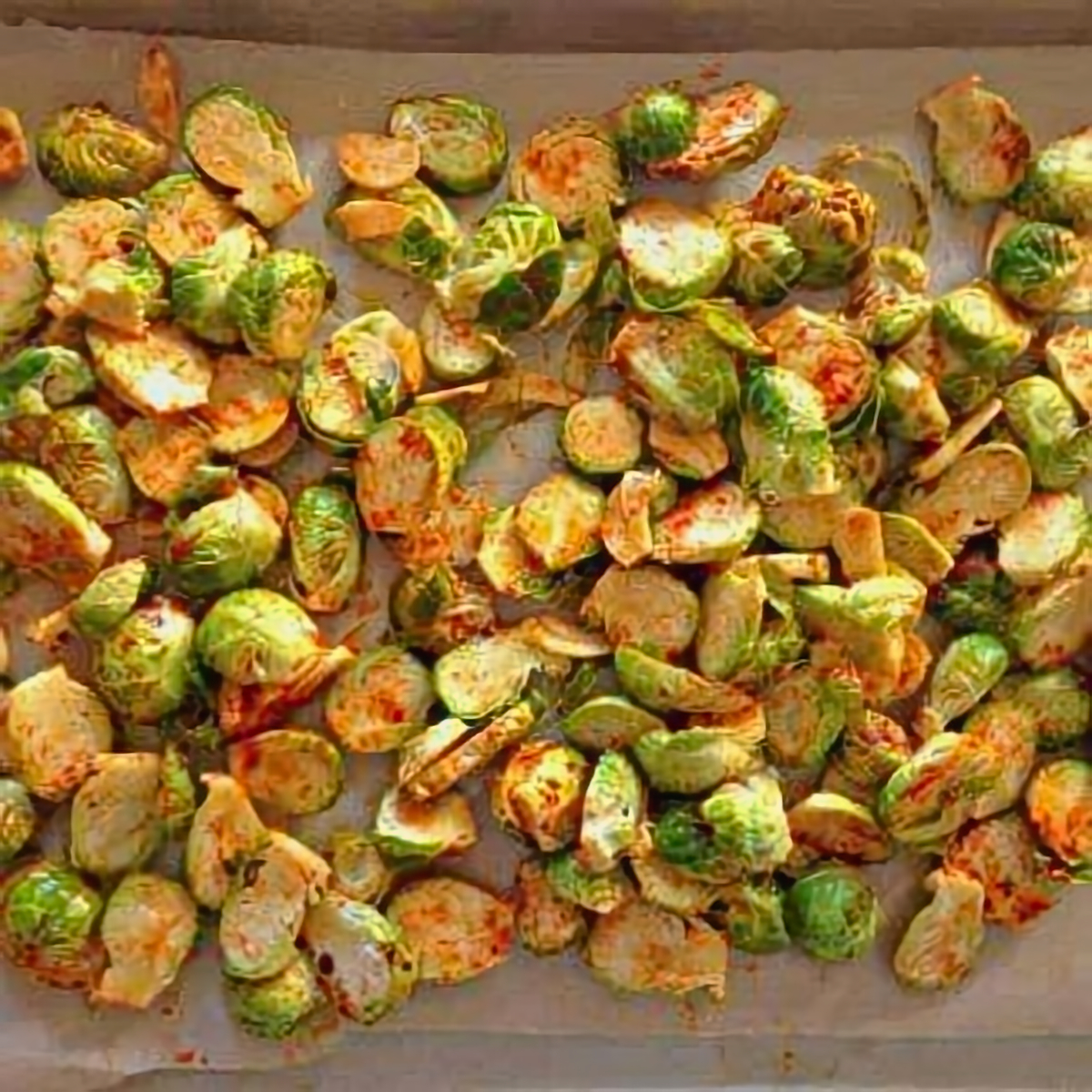 14. Roasted Brussels Sprouts Caesar Salad - easy brussel sprouts recipes