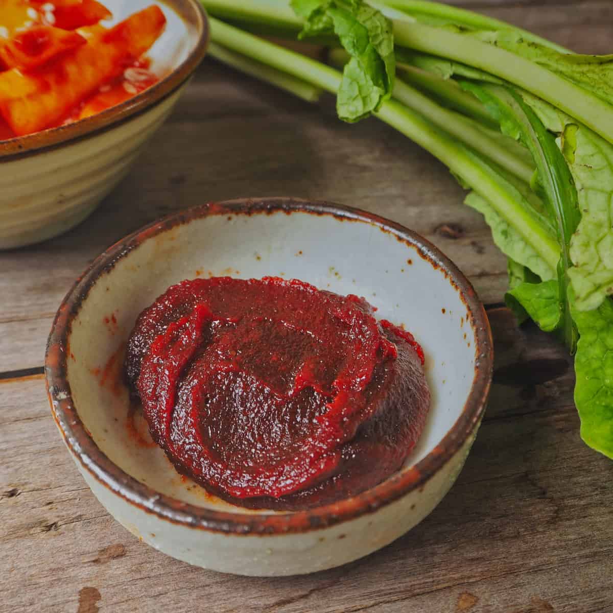 vegetarian Korean recipe Gochujang Sauce