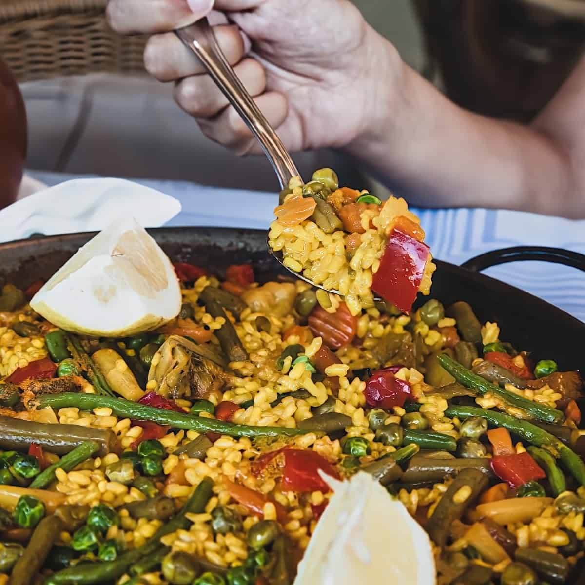 16. Vegan Paella