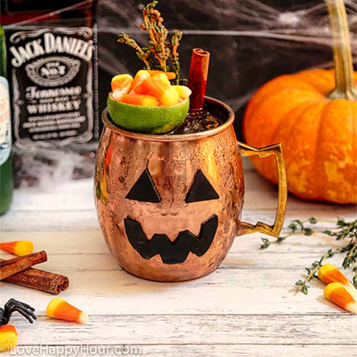 21. Jack-O-Lantern Mule