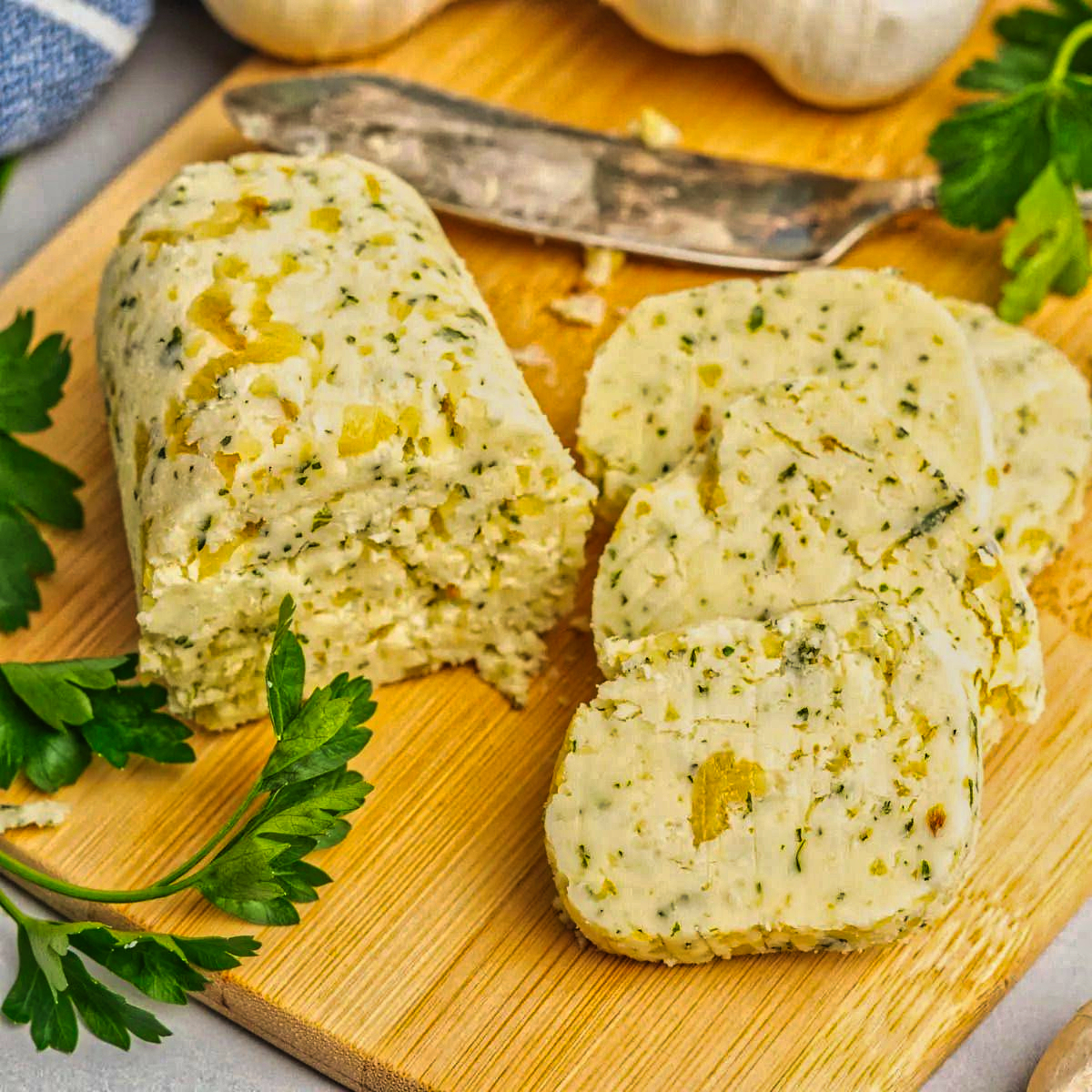 25. Roasted Garlic and Herb Compound Butter