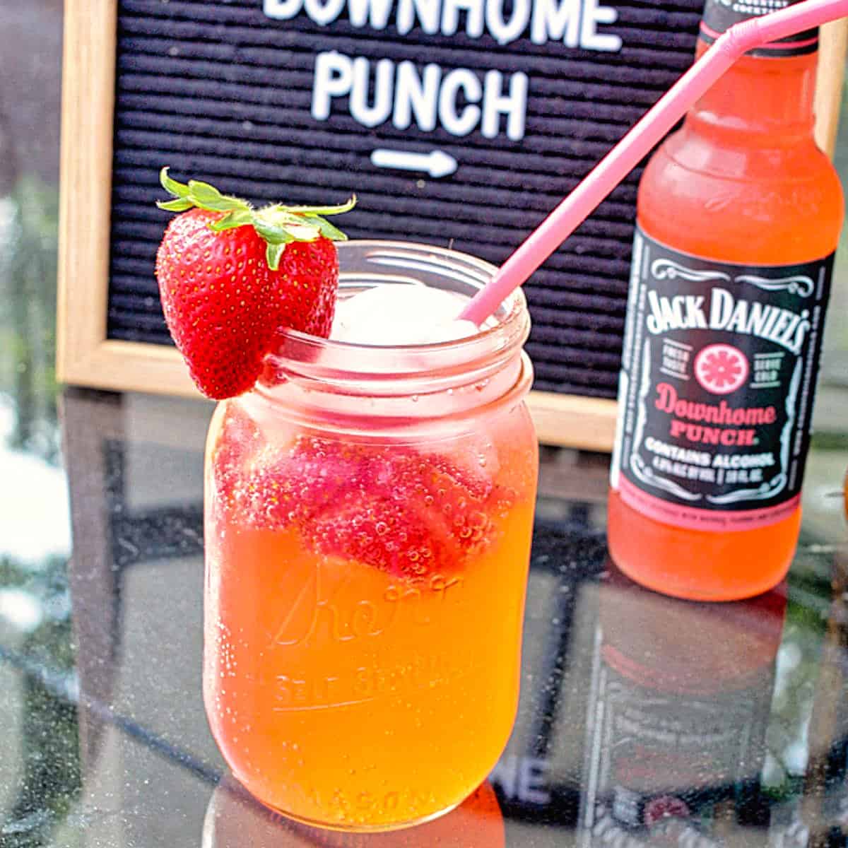 27. Homemade Jack Daniel’s Downhome Punch Recipe