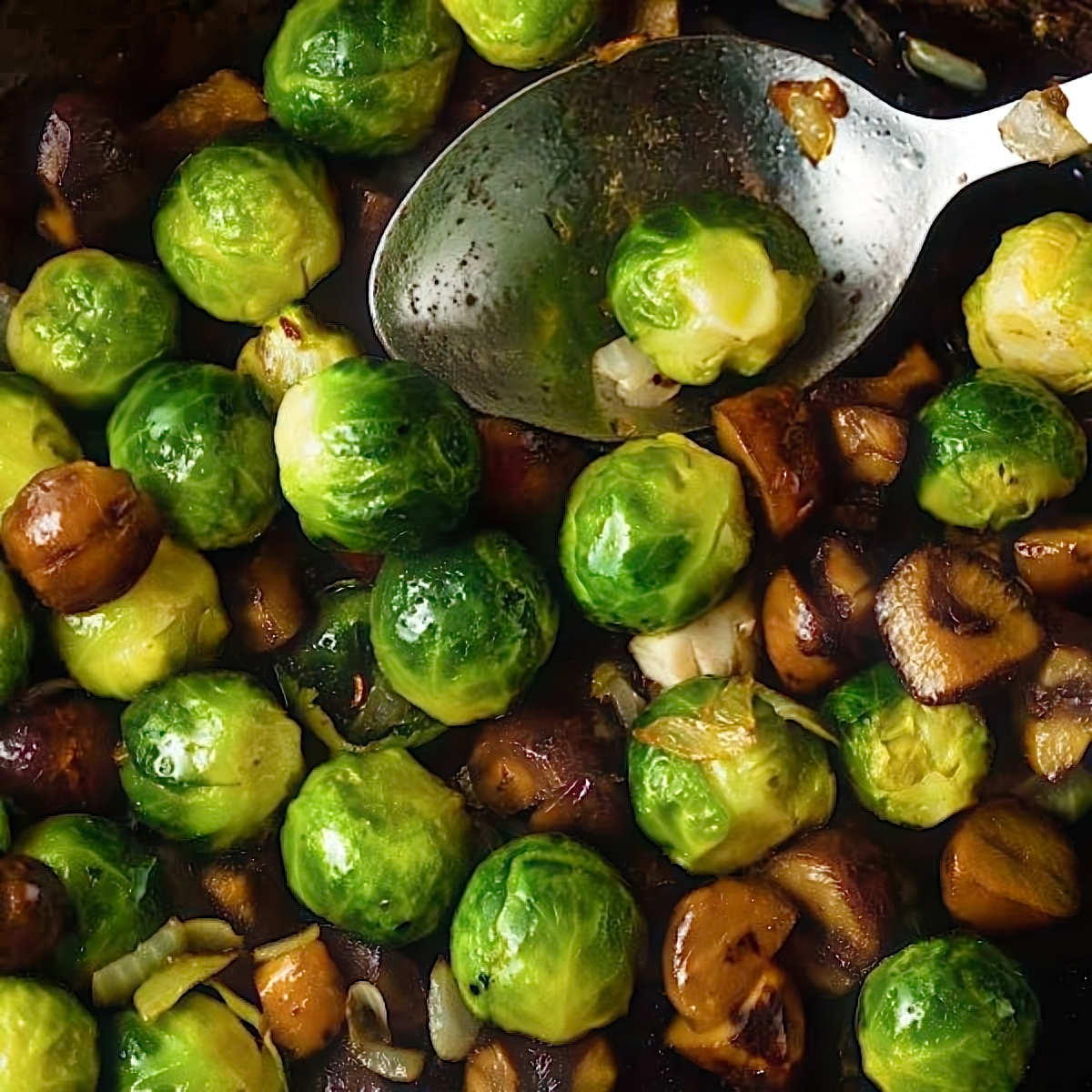28. Brussels Sprouts and Chestnuts