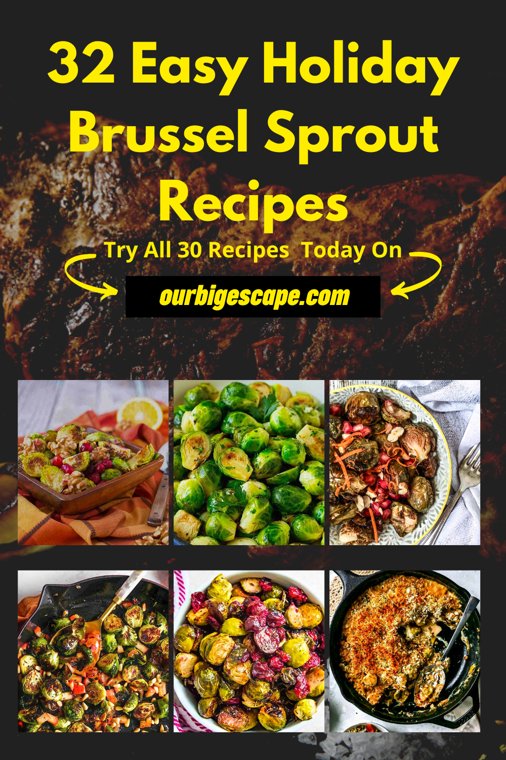 32 Easy Holiday Brussel Sprout Recipes