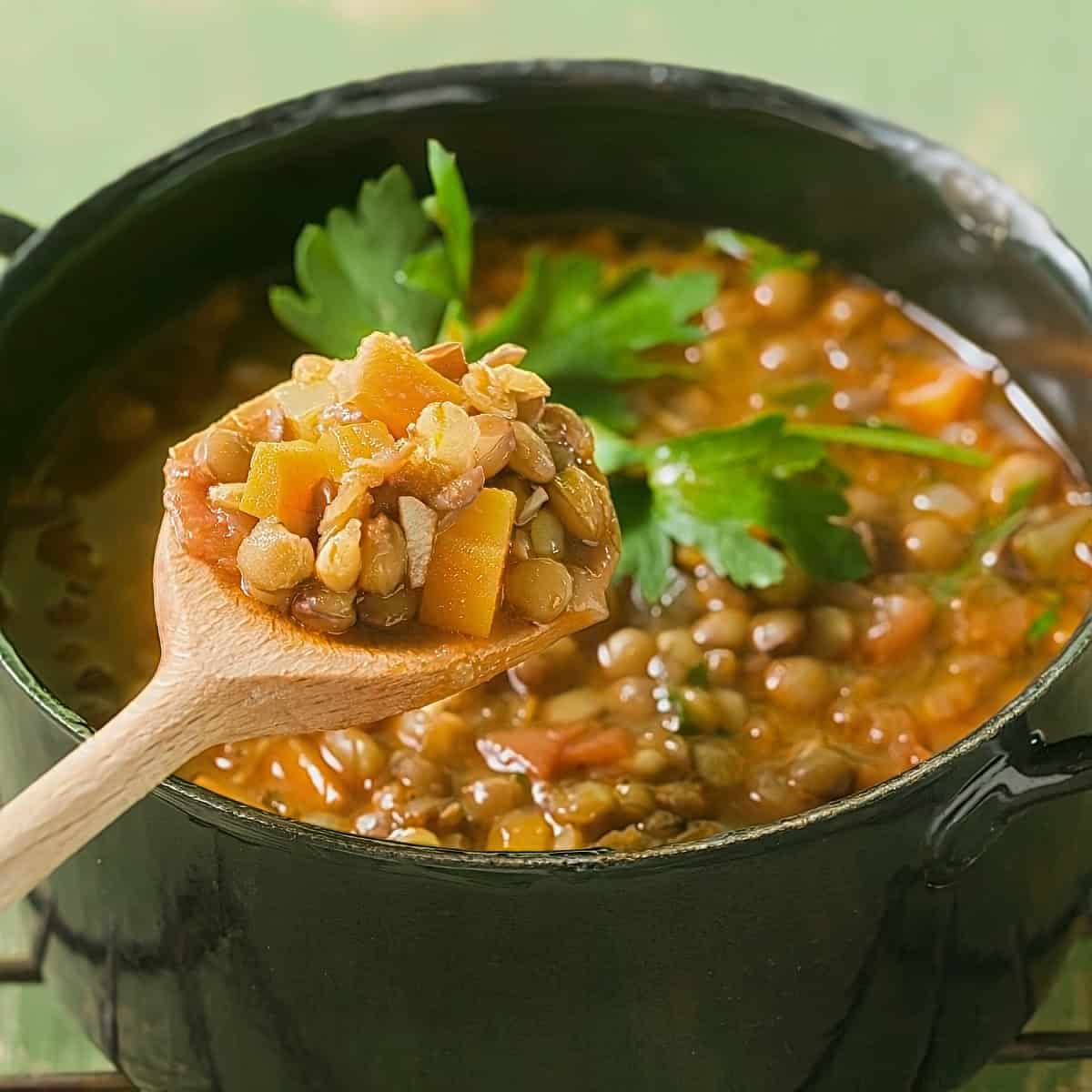 4. Sweet Korean Lentils