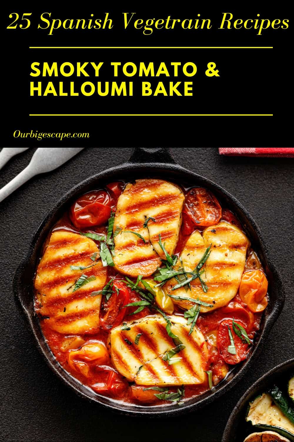 5. Smoky Tomato & Halloumi Bake