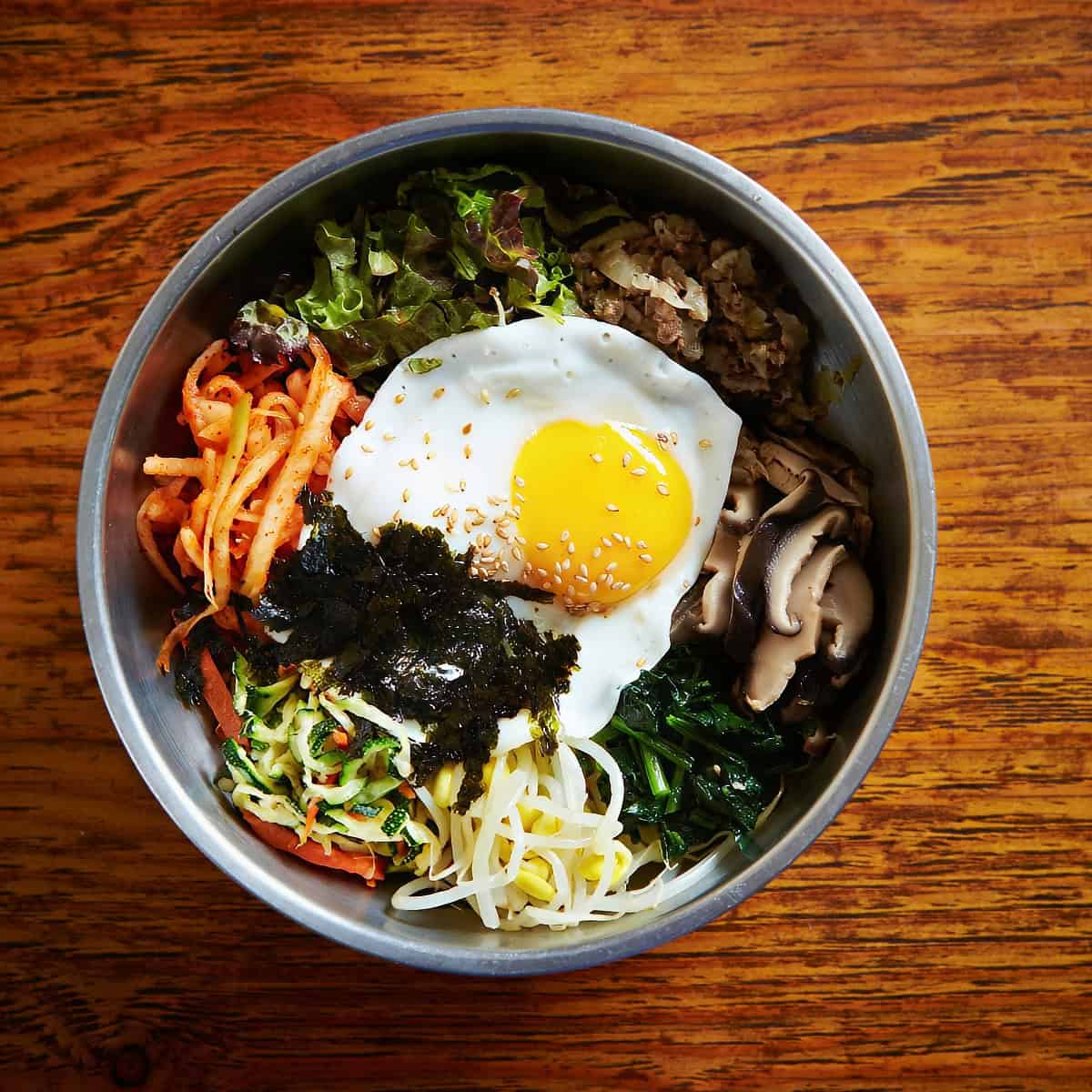 9. Korean Bibimbap Bowls