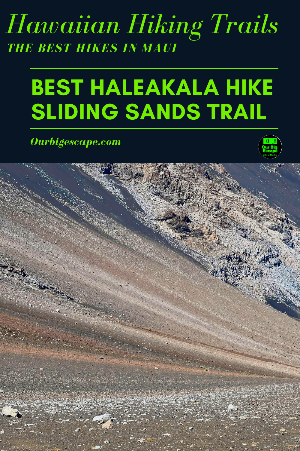 Hawaiian Hiking Trails - Best Haleakala Hike - Sliding Sands Trail