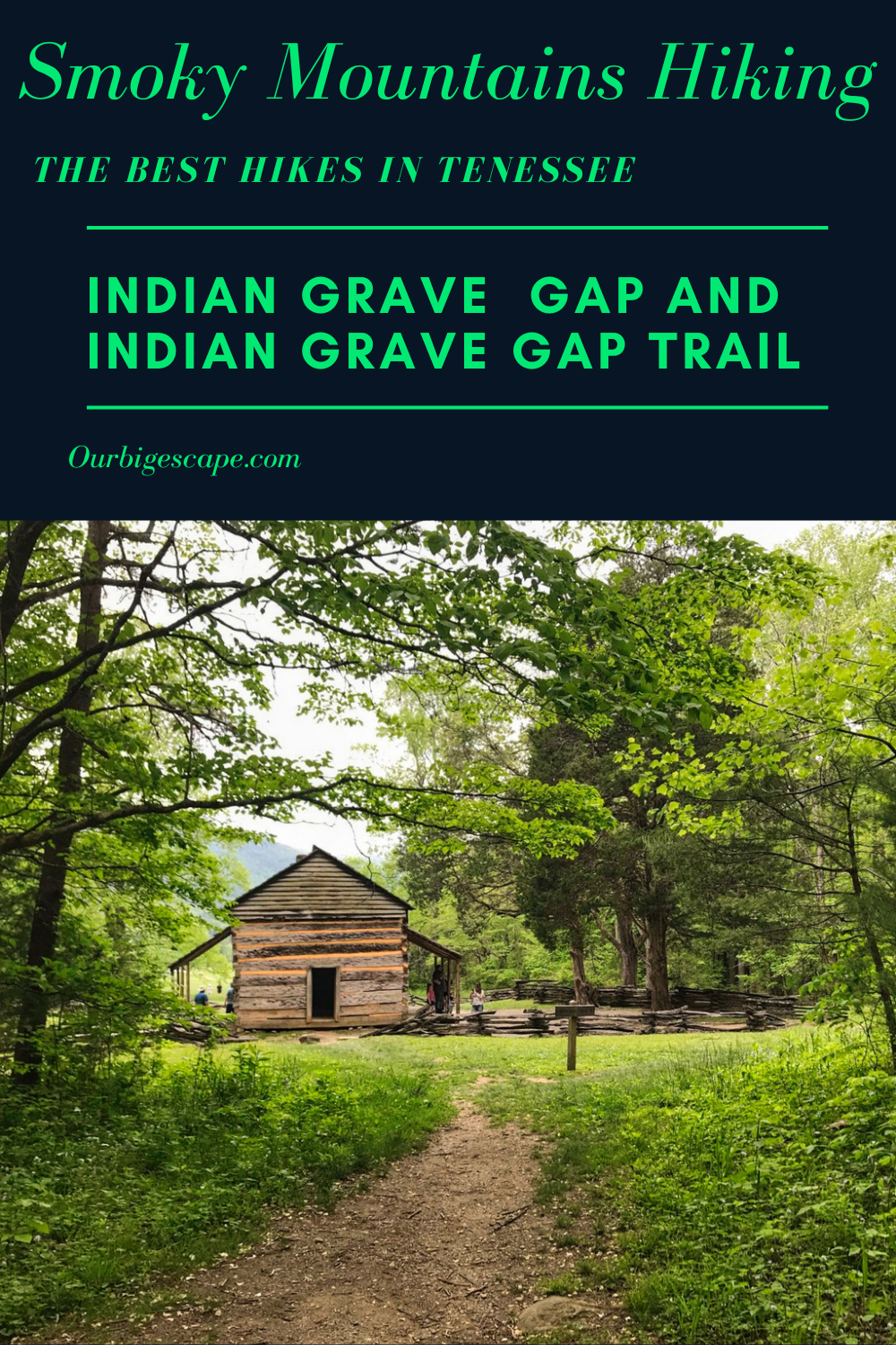Indian Grave Gap Trail Pin