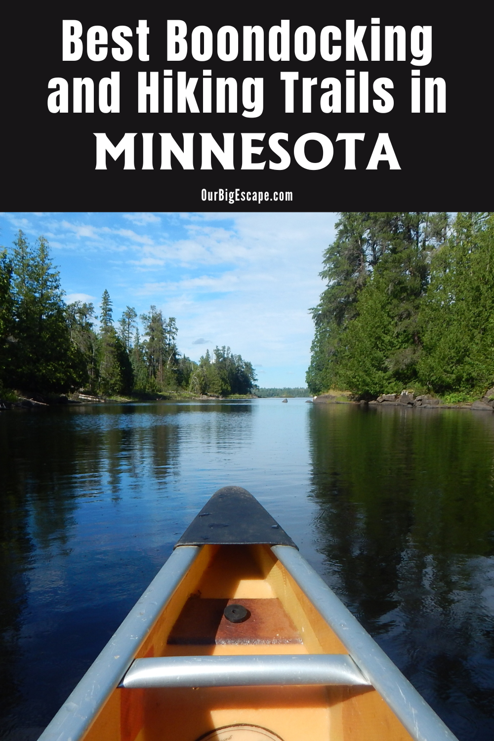 Best Boondocking and Hiking Trails in Minnesota