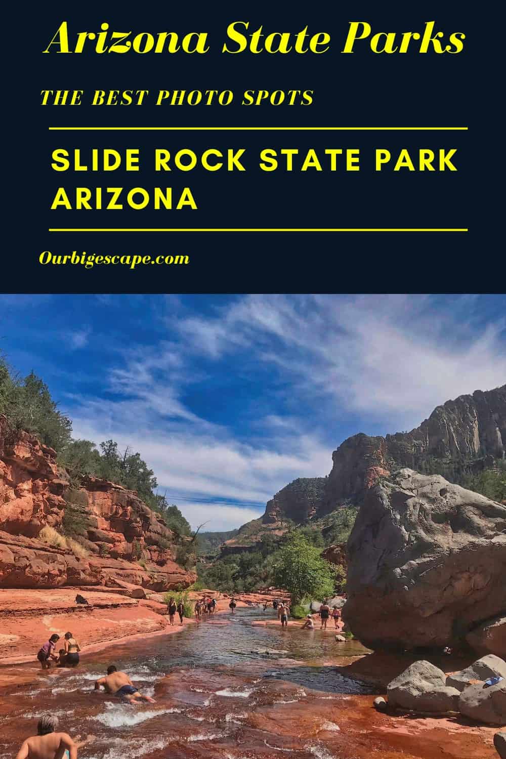 Slide Rock State Park Arizona Pin