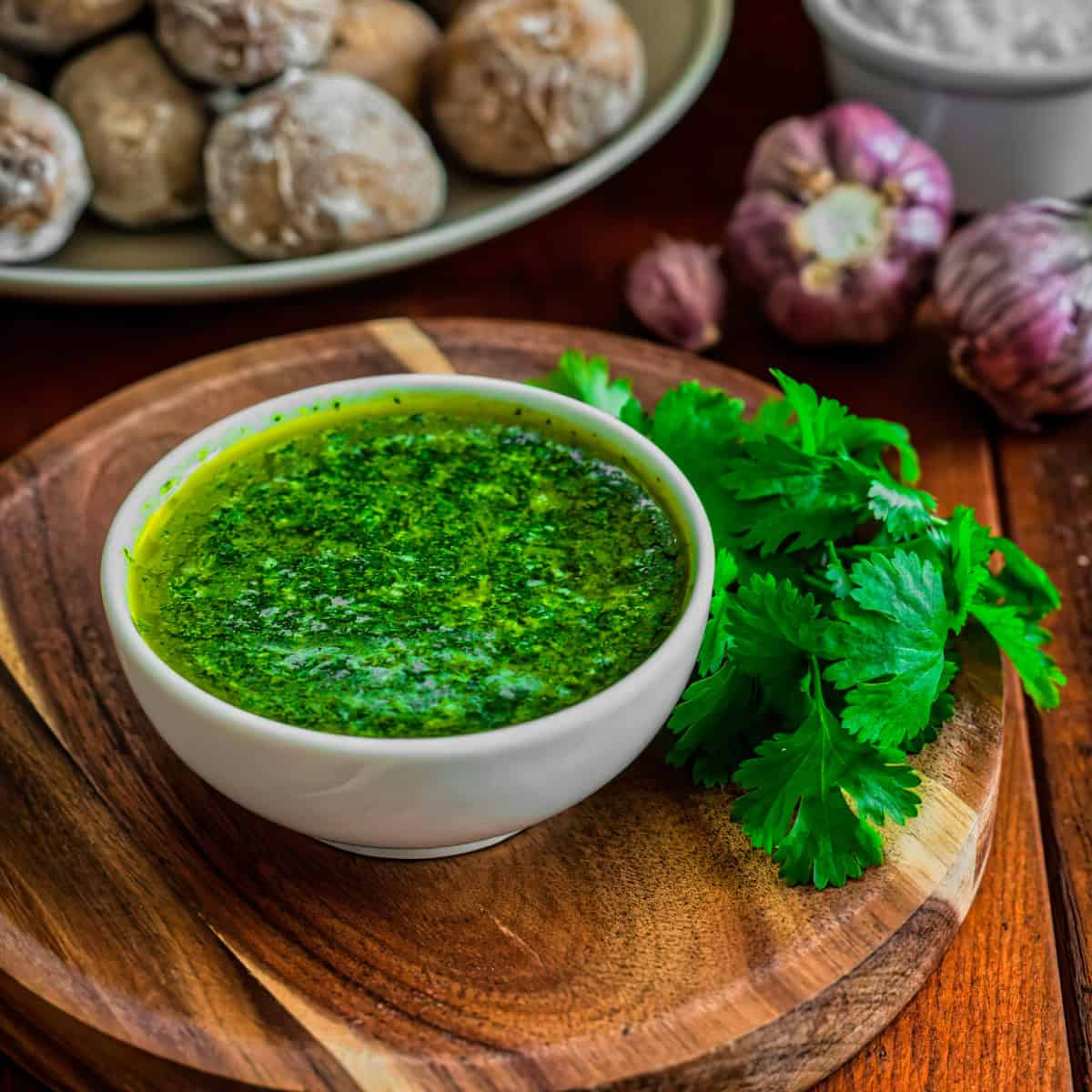 Spanish Vegetarian Recip es- 9. Mojo Verde Canarian Green Sauce