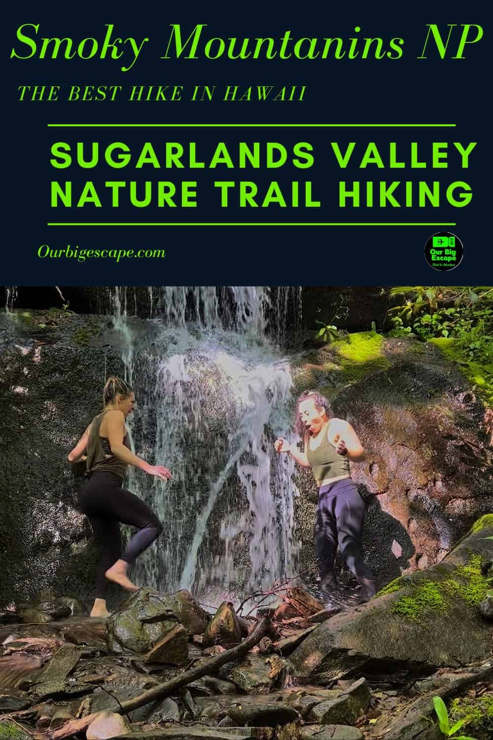 Sugarlands Visitors Center and Sugarlands Valley Nature Trail Hiking