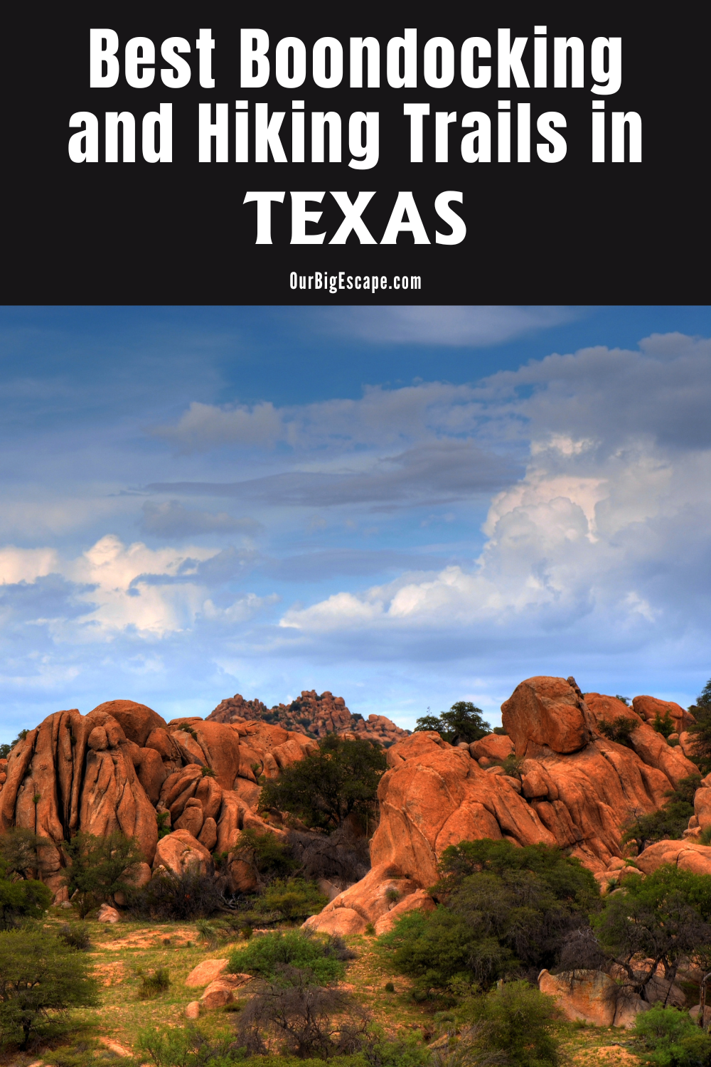 Best Boondocking and Hiking Trails in Texas