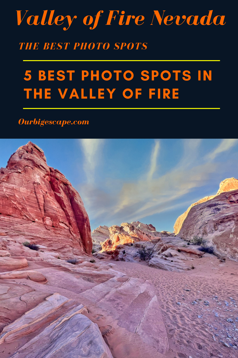 Valley of Fire State Park Photos Pin
