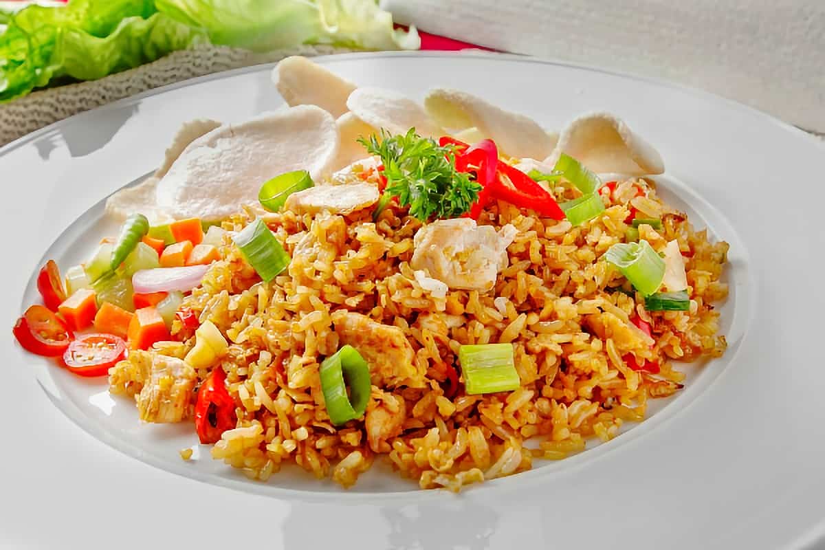 1. 3-Chili Thai Basil Fried Rice Recipe from Hot Thai Kitchen- Thai rice recipes