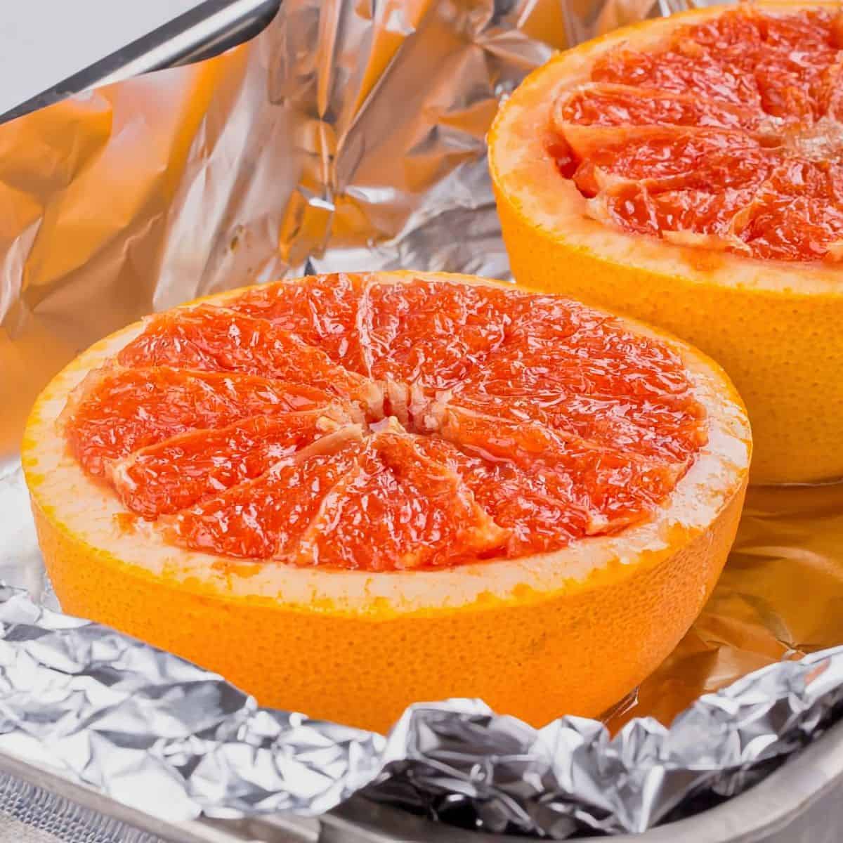 1. Baked Grapefruit - Airfood Recipe