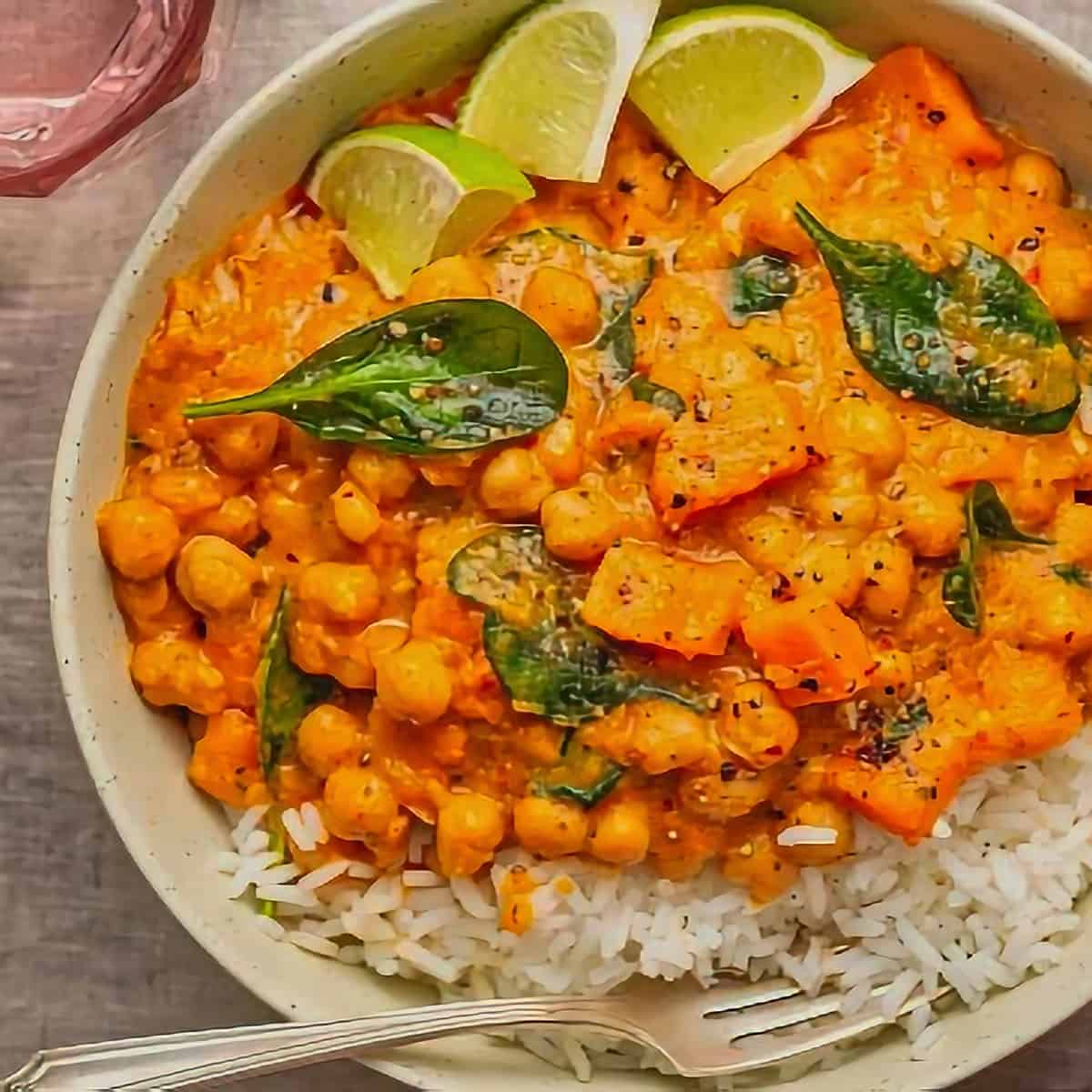 11. Sweet Potato Curry_upscale- 10 Minute Vegetarian Indian Recipe