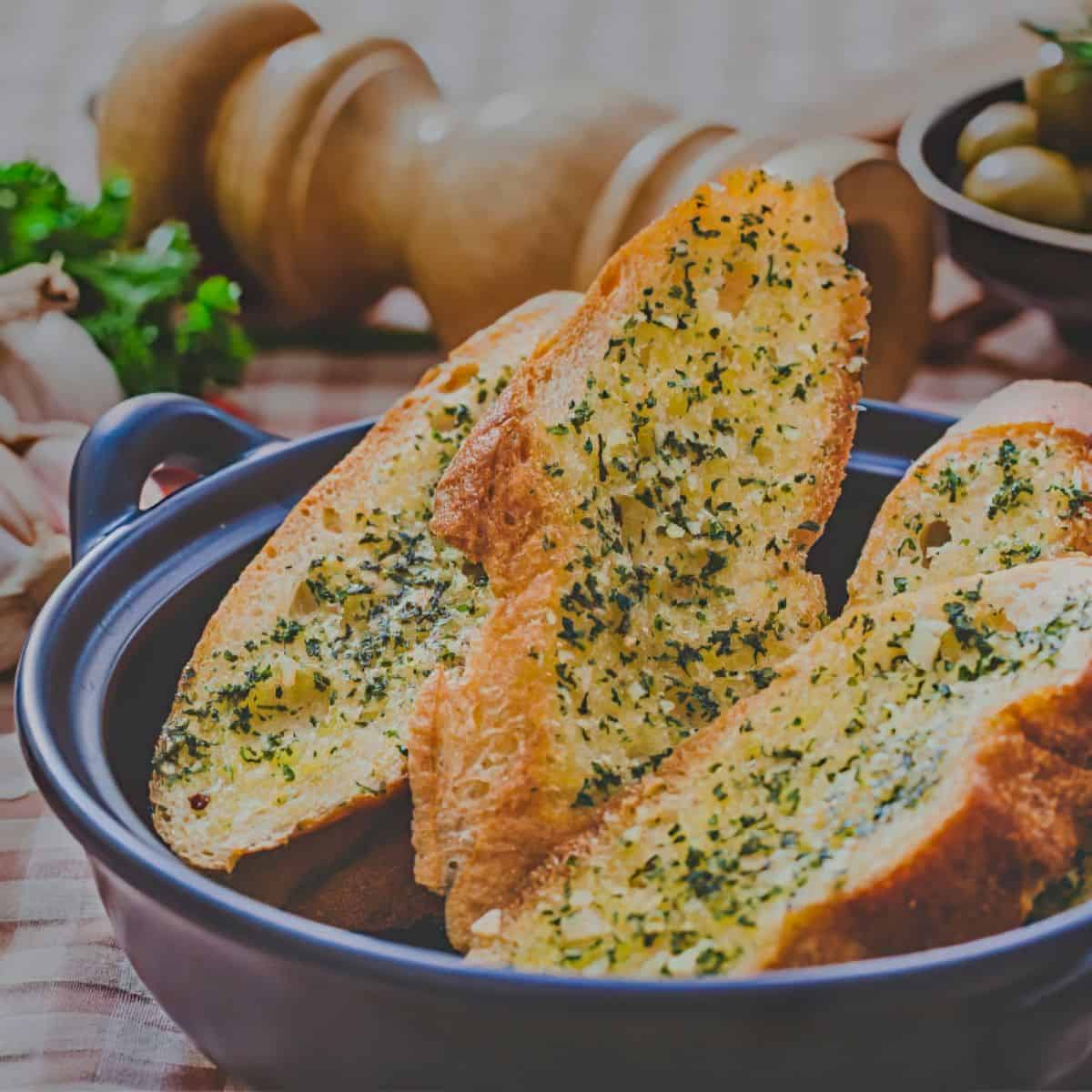 13. Air-Fryer Garlic Bread