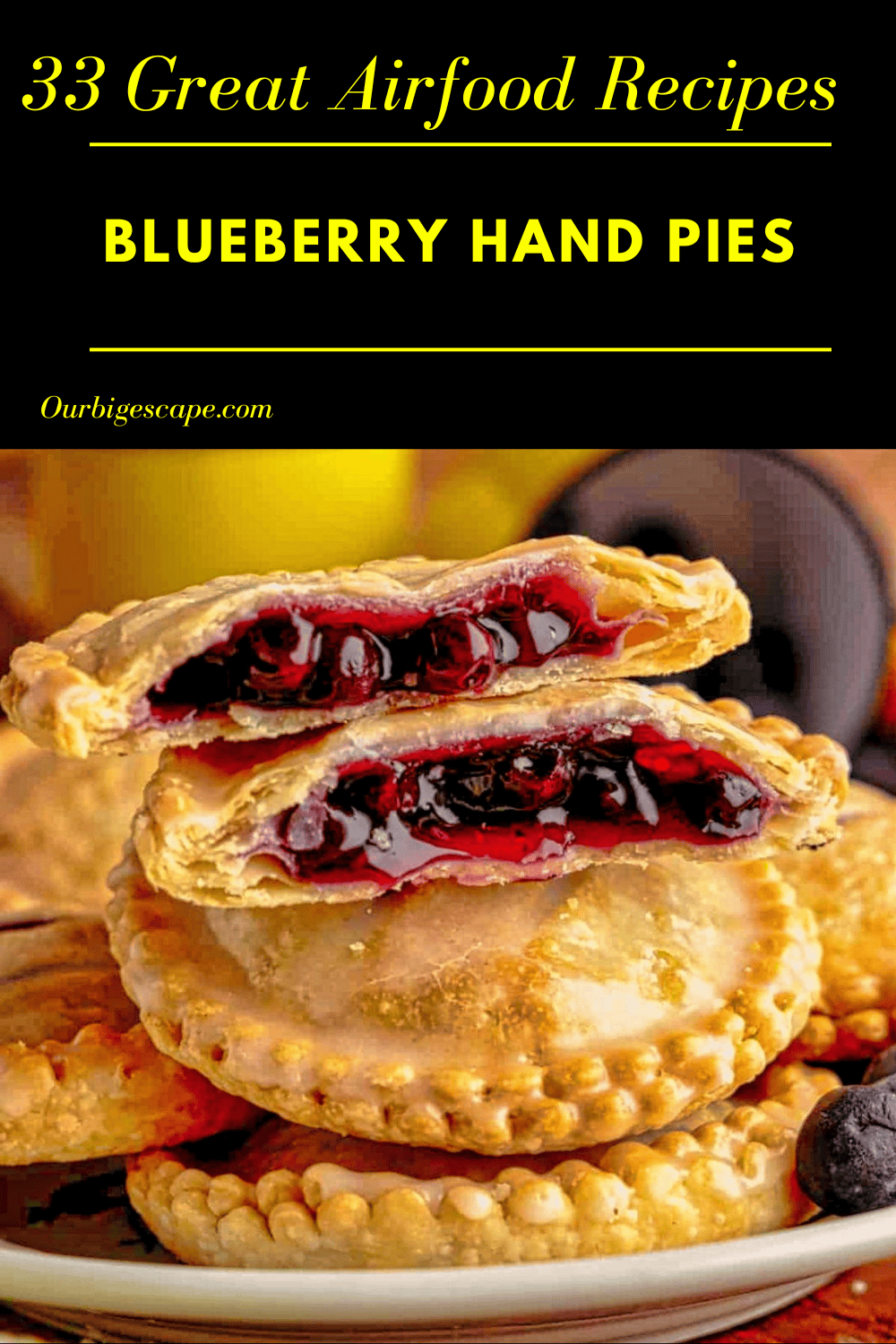 14. Blueberry Hand Pies