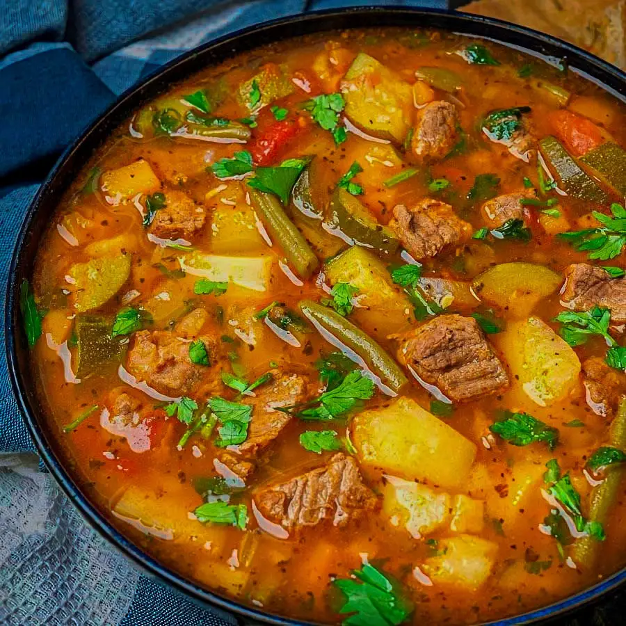 . Instant Pot Vegetable Beef Soup