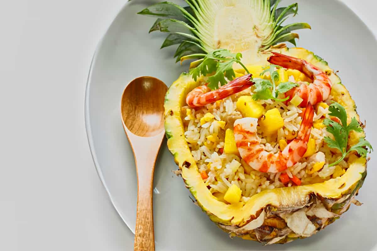 2. Pineapple Fried Rice from My Food Story - Thai rice recipes