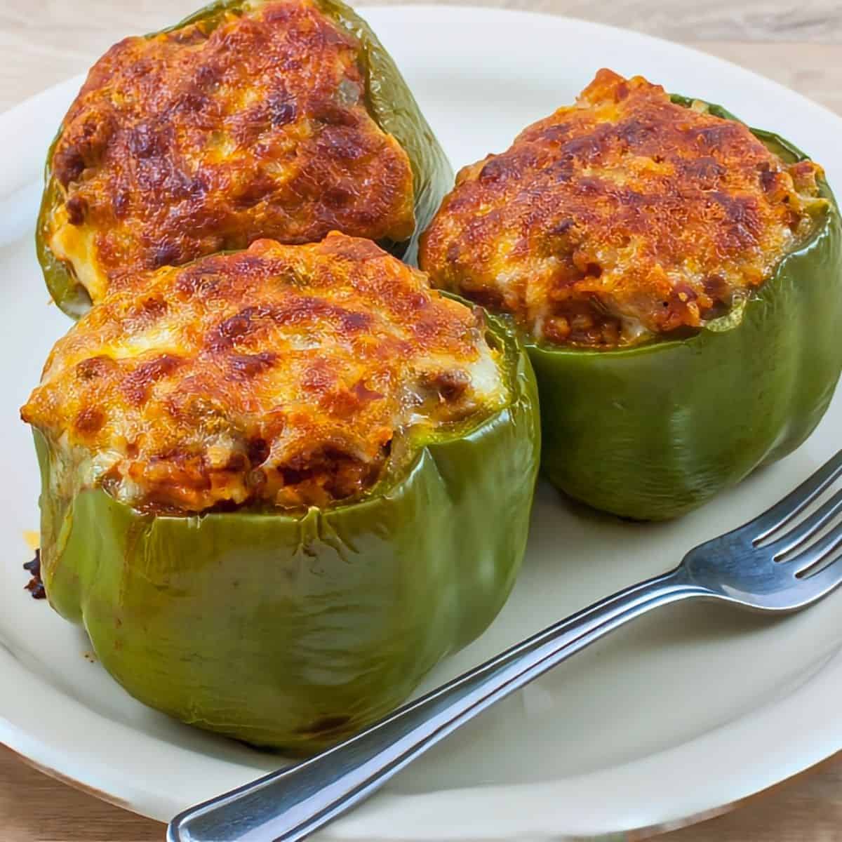 Air Fryer Stuffed Peppers