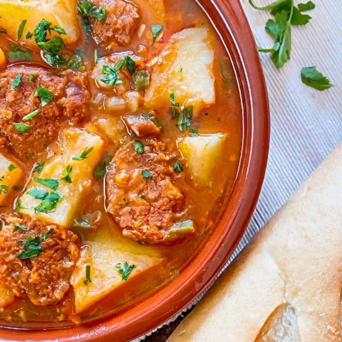 Spanish Chorizo & Potato Stew