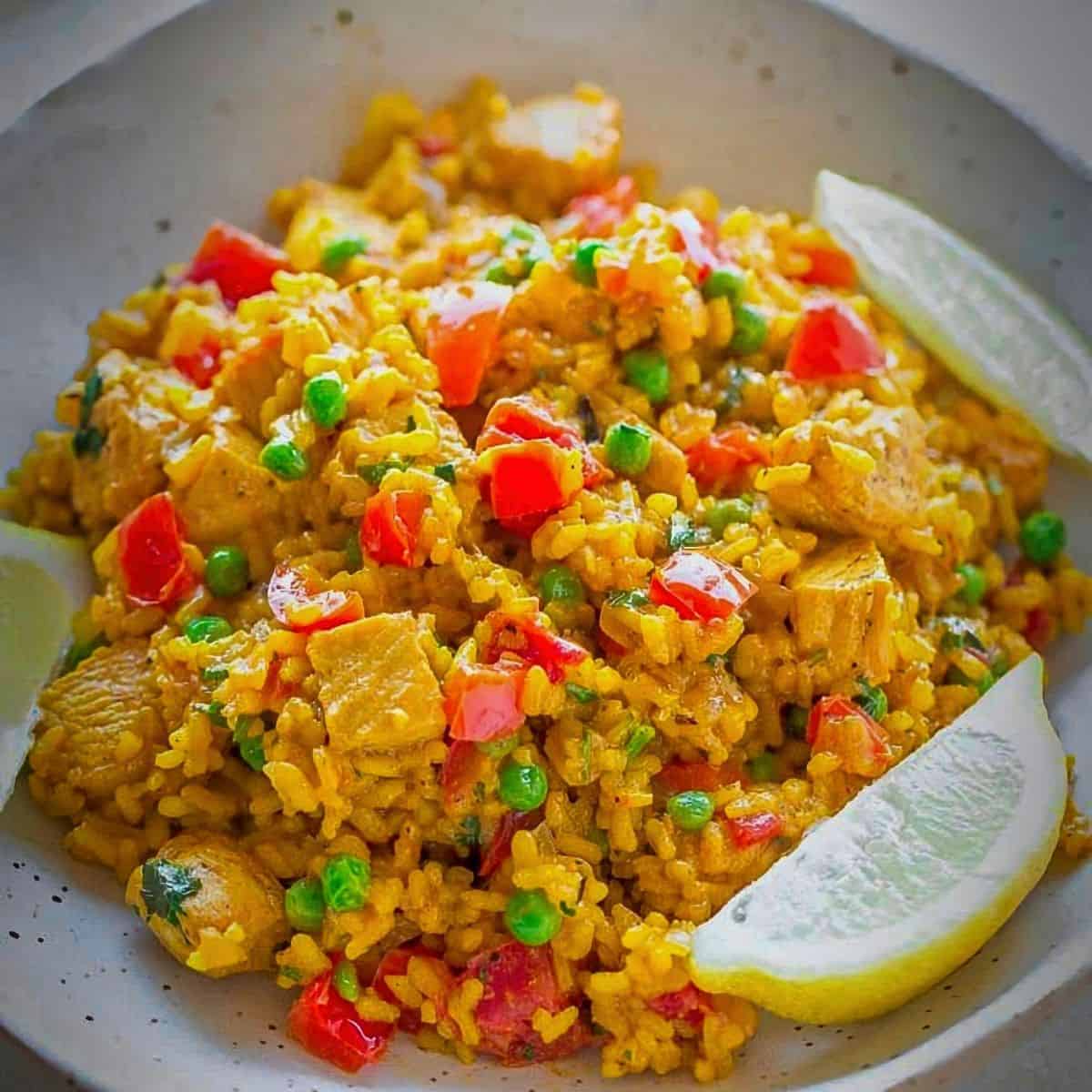 21. Super Simple Chicken Paella Recipe_upscale