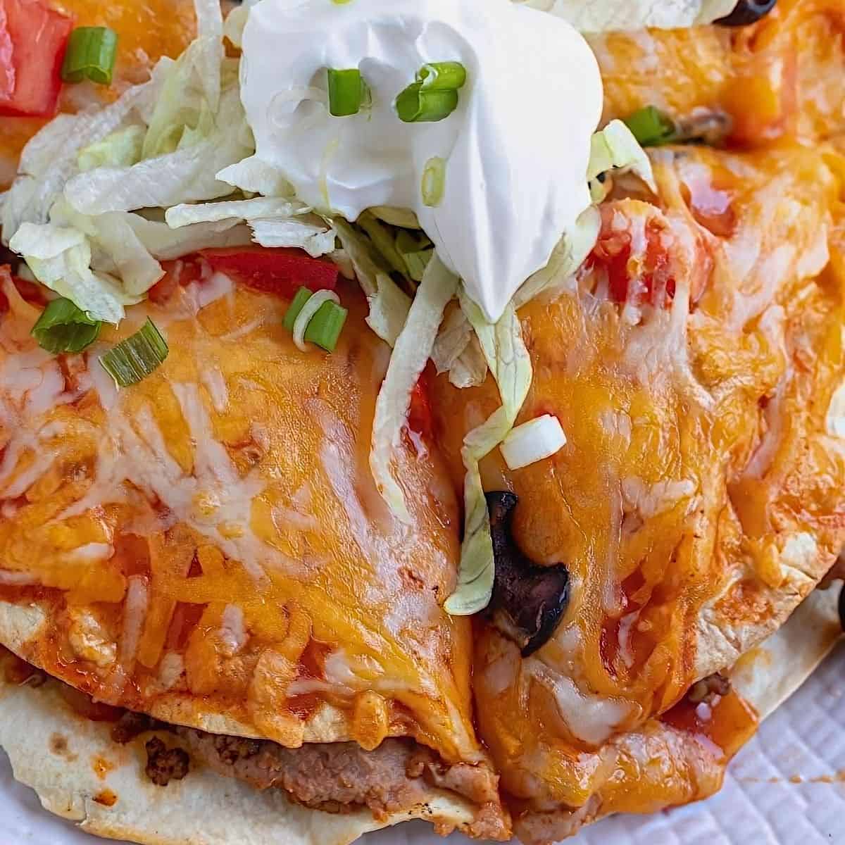 Air Fryer Mexican Pizza Recipe