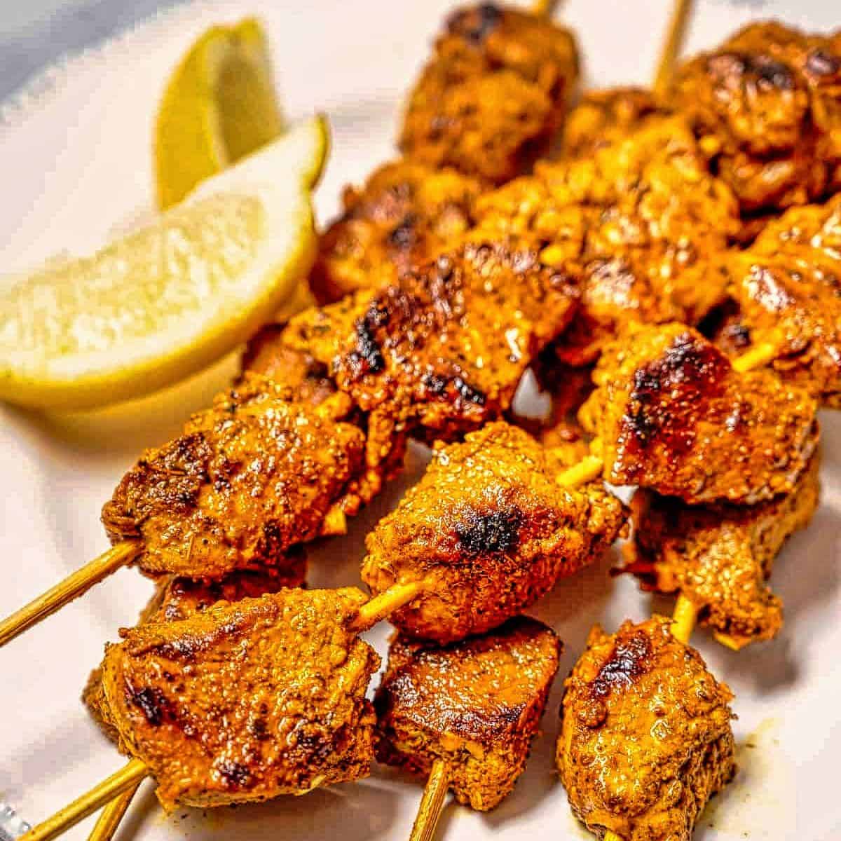 24. Pinchos Morunos (Spanish Pork Skewers)