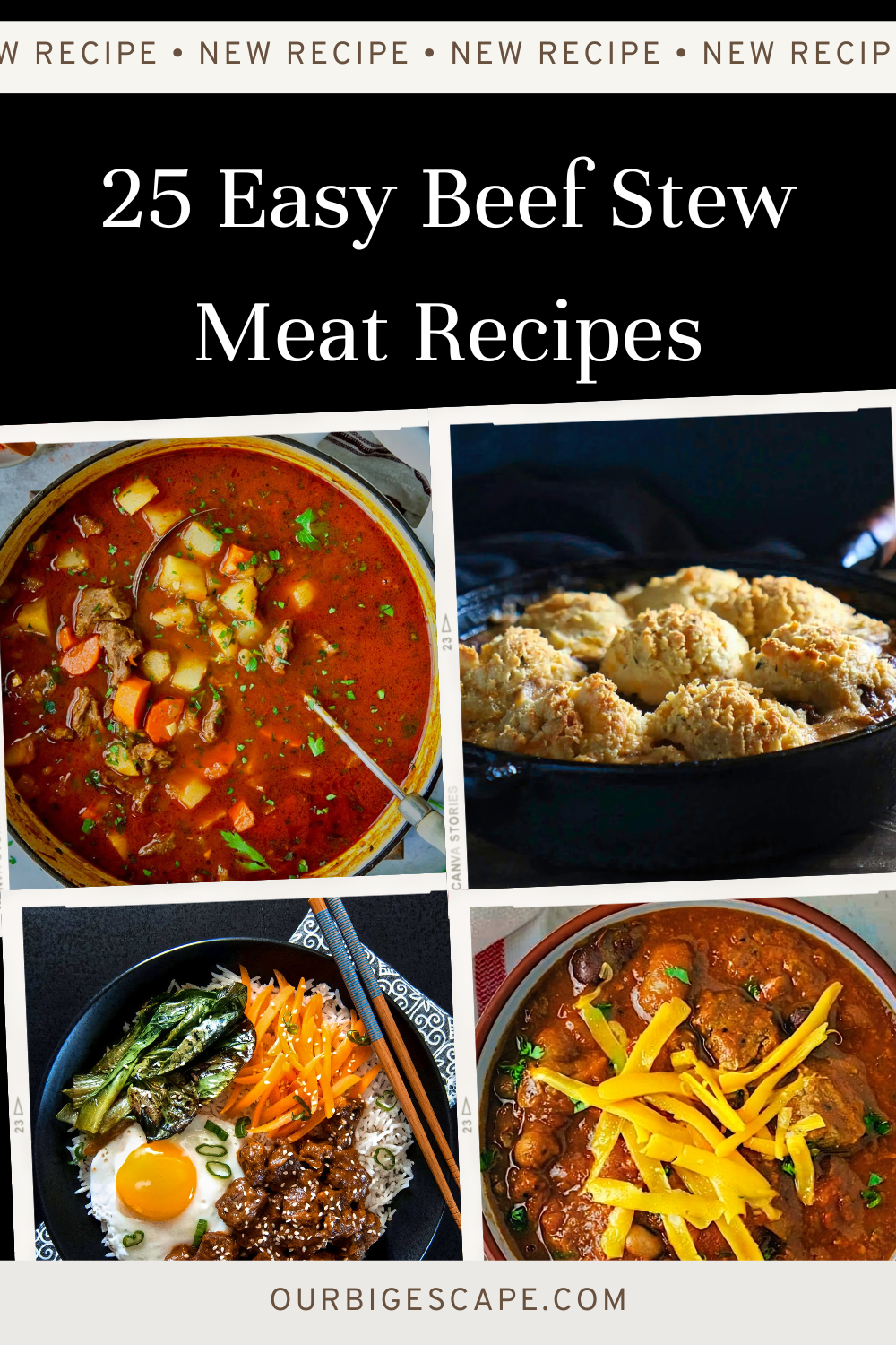 25 Simple And Easy Beef Stew Meat Recipes