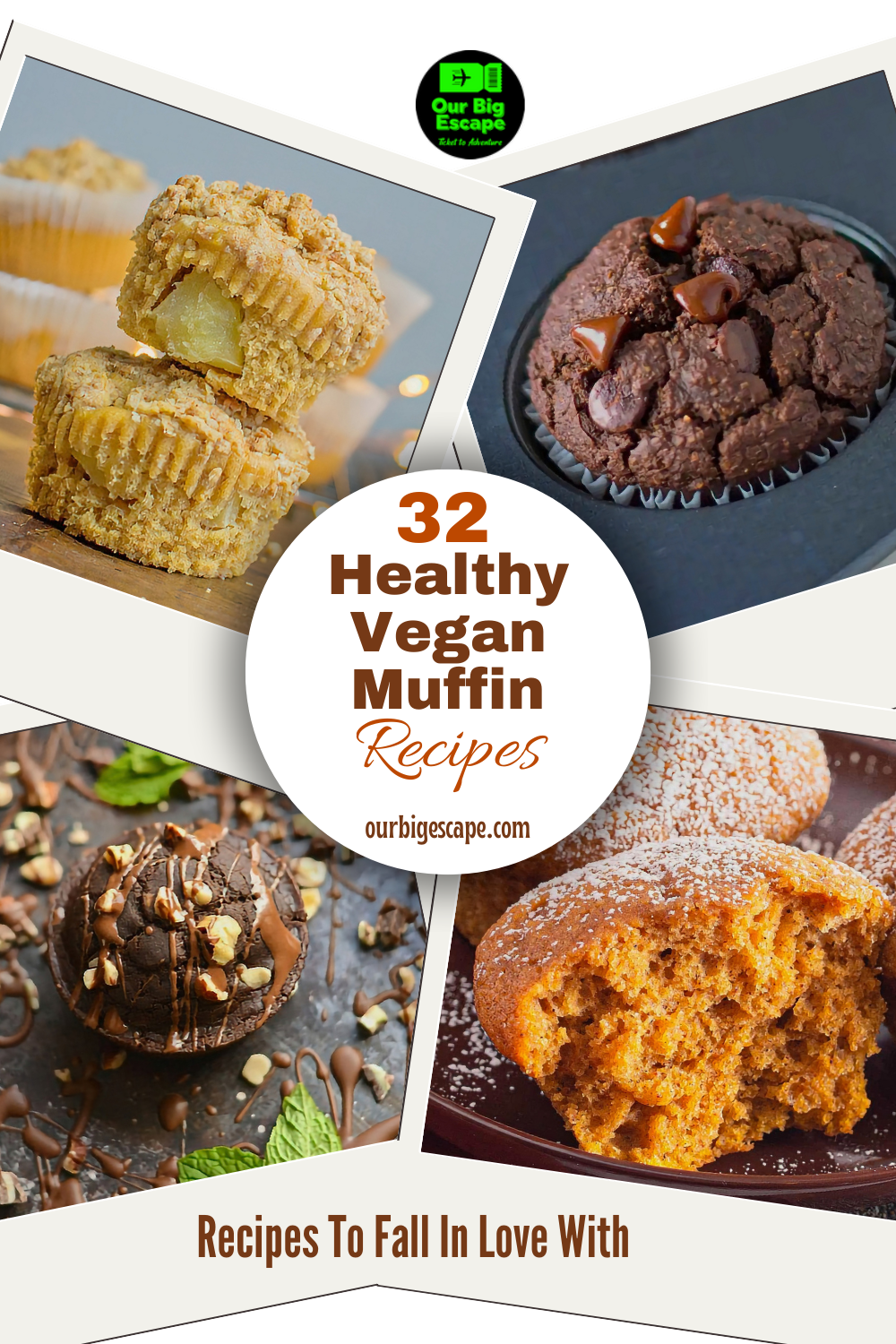 32 Healthy Vegan Muffin Recipes To Fall In Love With - 10 Minute Vegetarian Indian Recipes