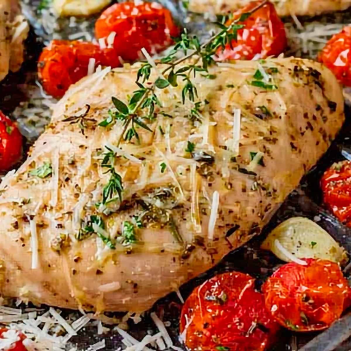 4. Mediterranean-Inspired - Italian recipe with chicken breast