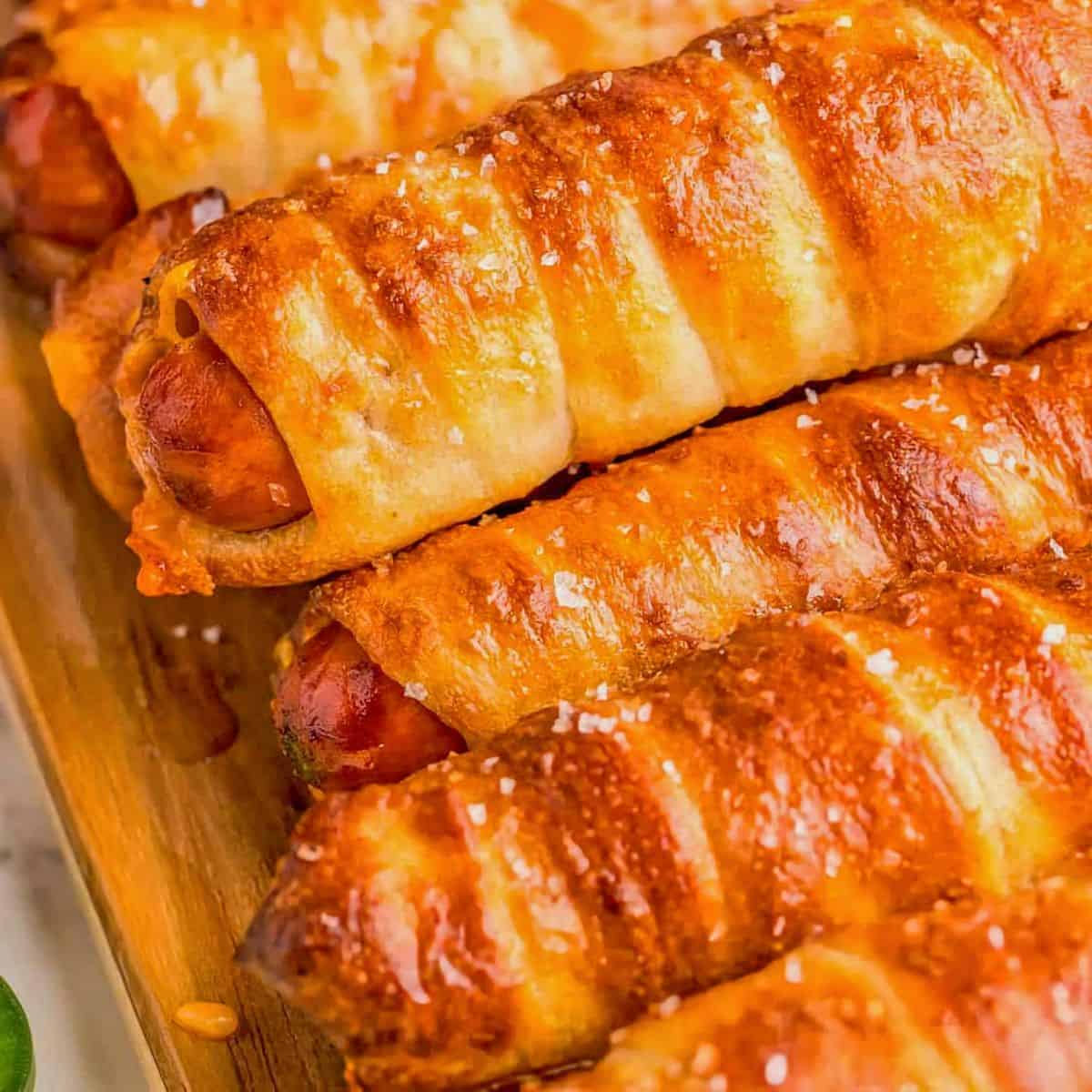 4. Pretzel Dogs - Airfood Recipe