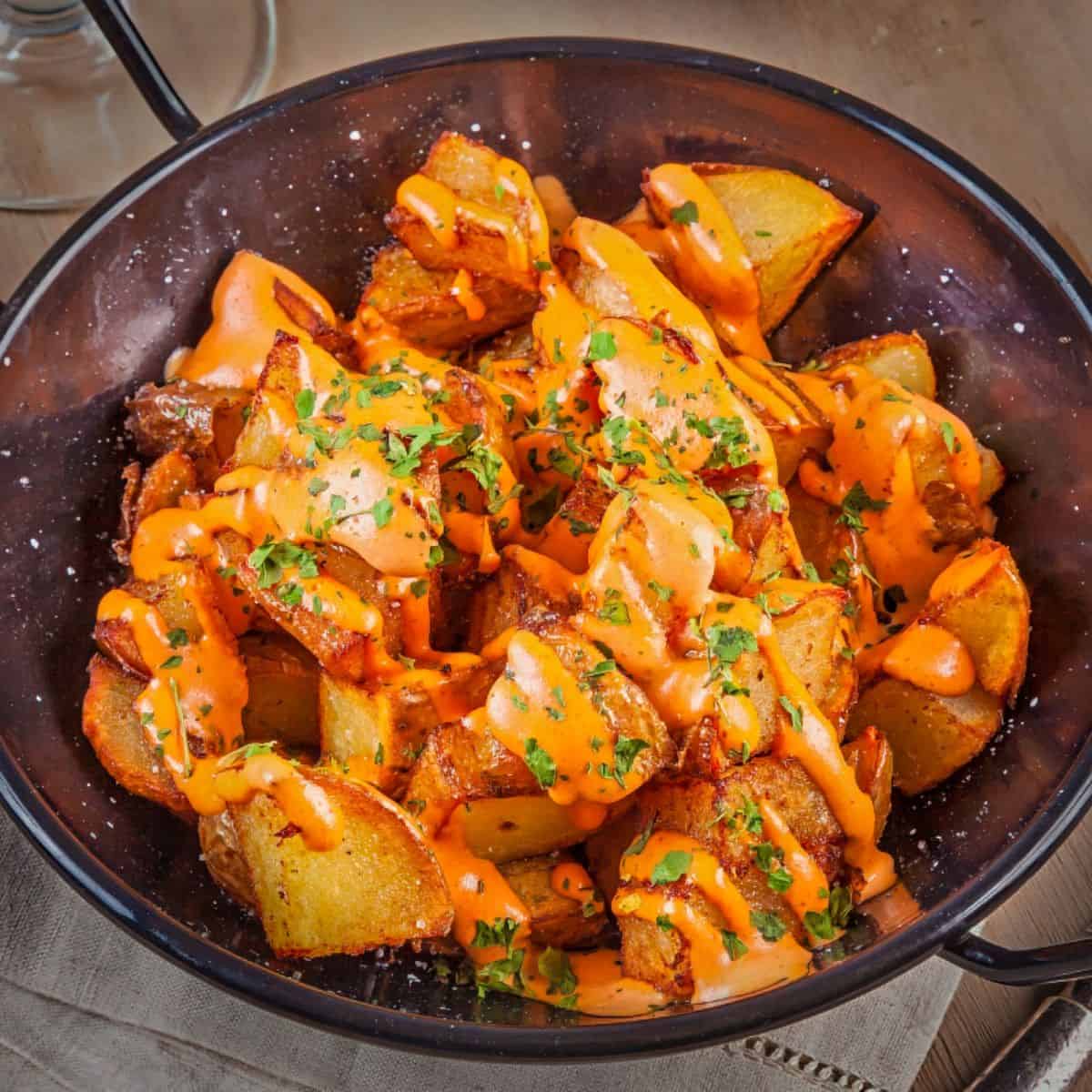 Spanish Chorizo Potatoes - Spanish recipes for chorizio