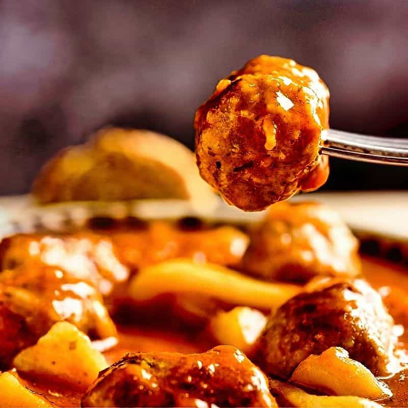 5. Spanish Meatballs - Spanish recipes for tapas