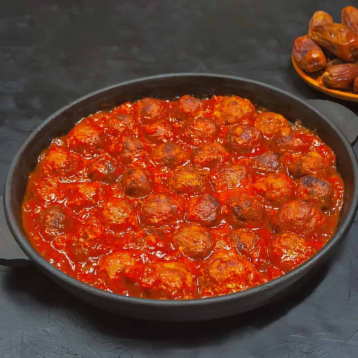 Moorish Lamb Meatballs